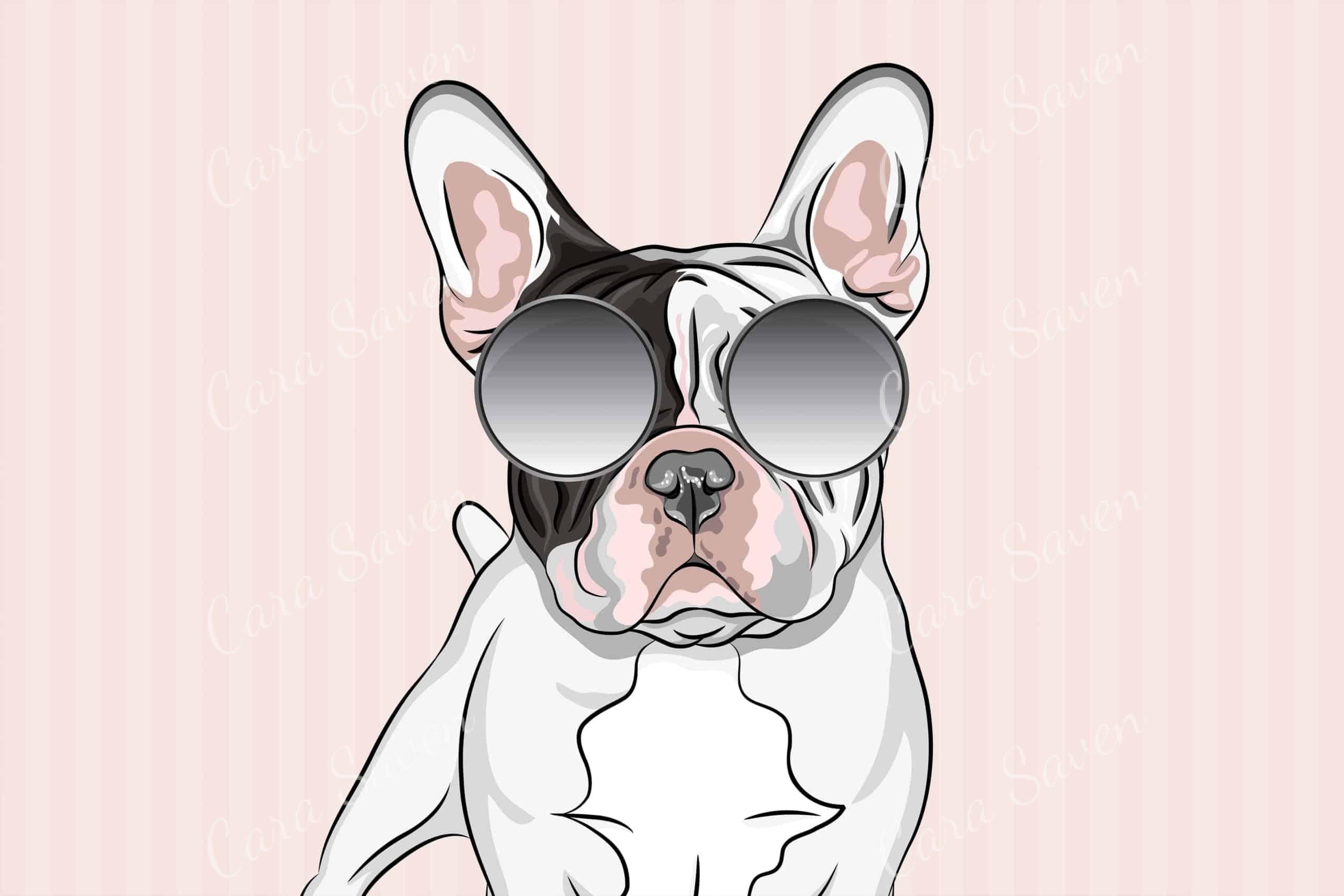 2560x1707 French Bulldog Kids Wallpaper. Cara Saven Wall Design