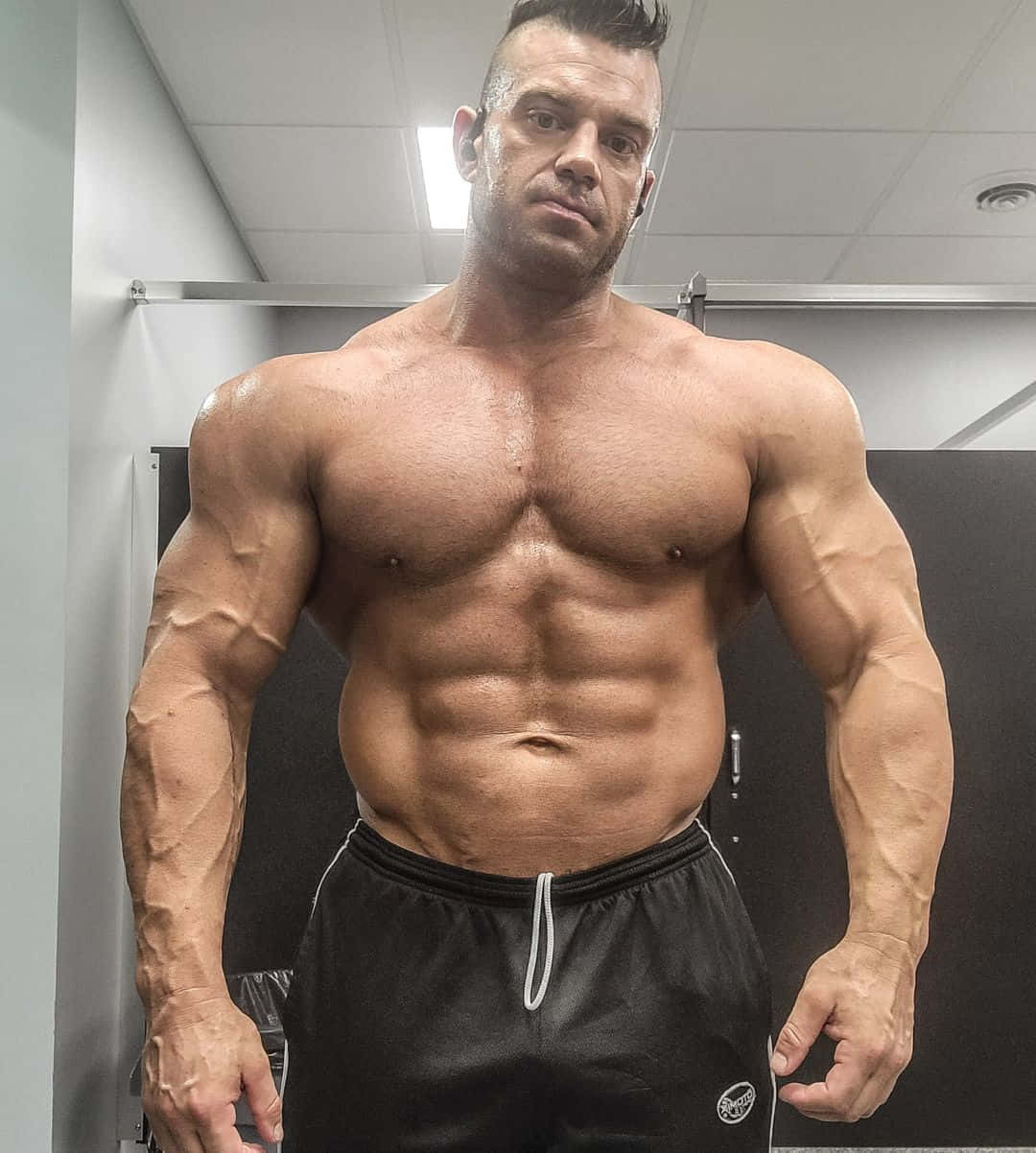 1080x1202 Download Shirtless Brian Cage Wallpaper