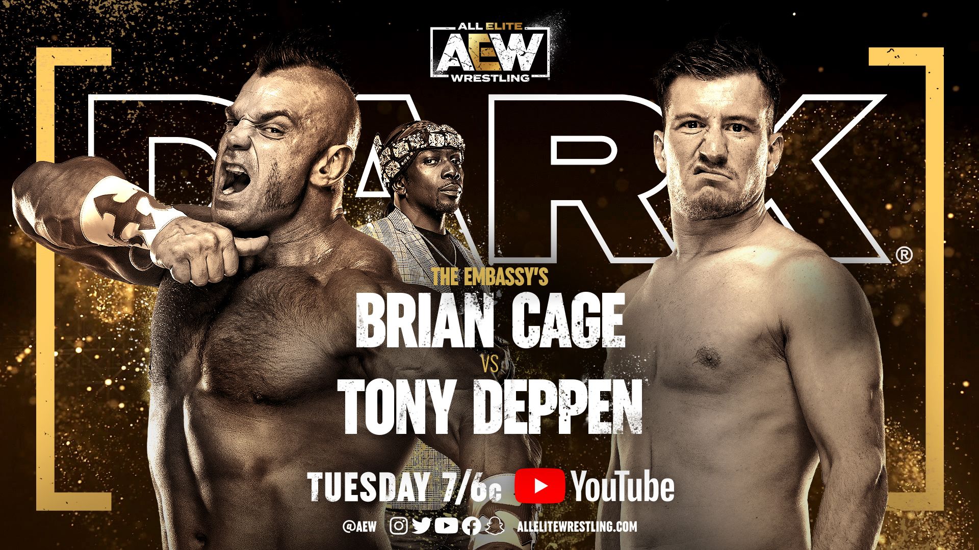 1920x1080 AEW Dark results: Brian Cage vs. Tony Deppen