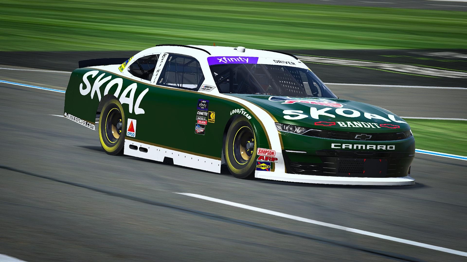 1920x1080 Harry Gant Skoal Bandit Sim Stamp