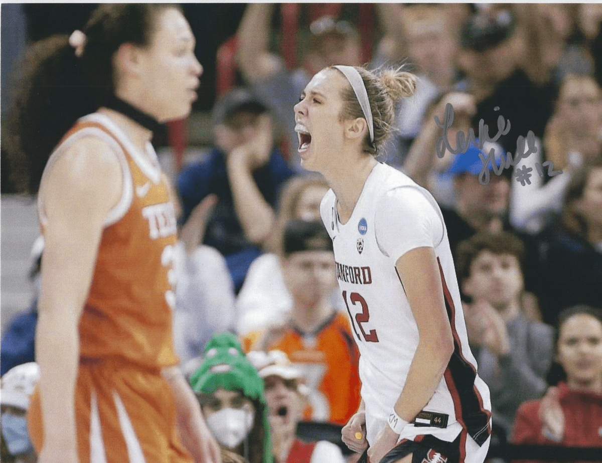 1200x923 LEXIE HULL Signed 8.5x11 Photo Signed REPRINT Basketball INDIANA FEVER Stanford