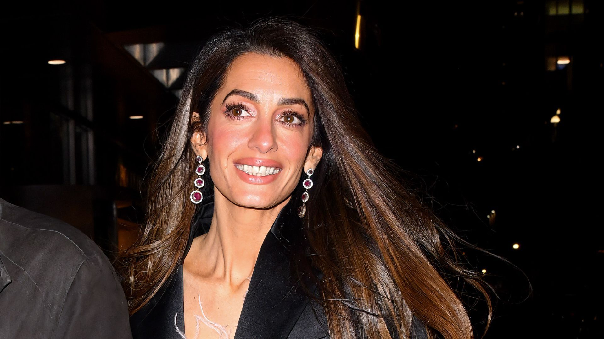 1920x1080 Amal Clooney's trousers offer a much softer alternative to black tailoring. Woman & Home