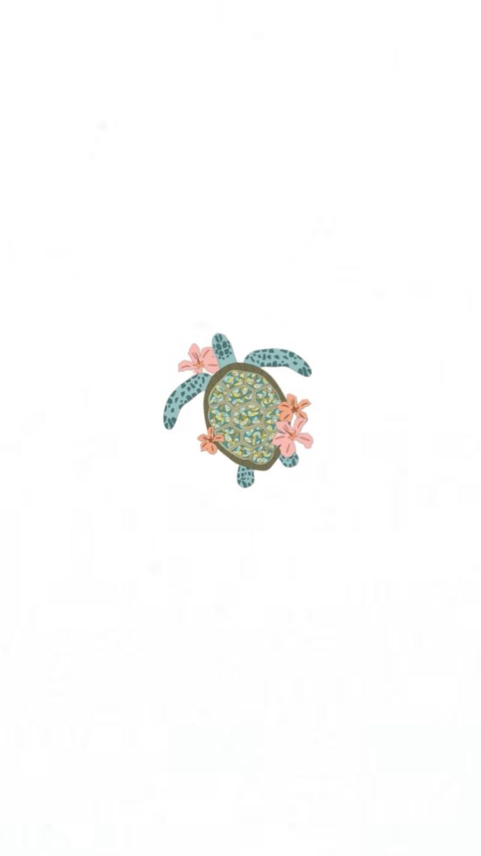 675x1200 Cute turtle. Mint green wallpaper, iPhone wallpaper preppy, Turtle drawing