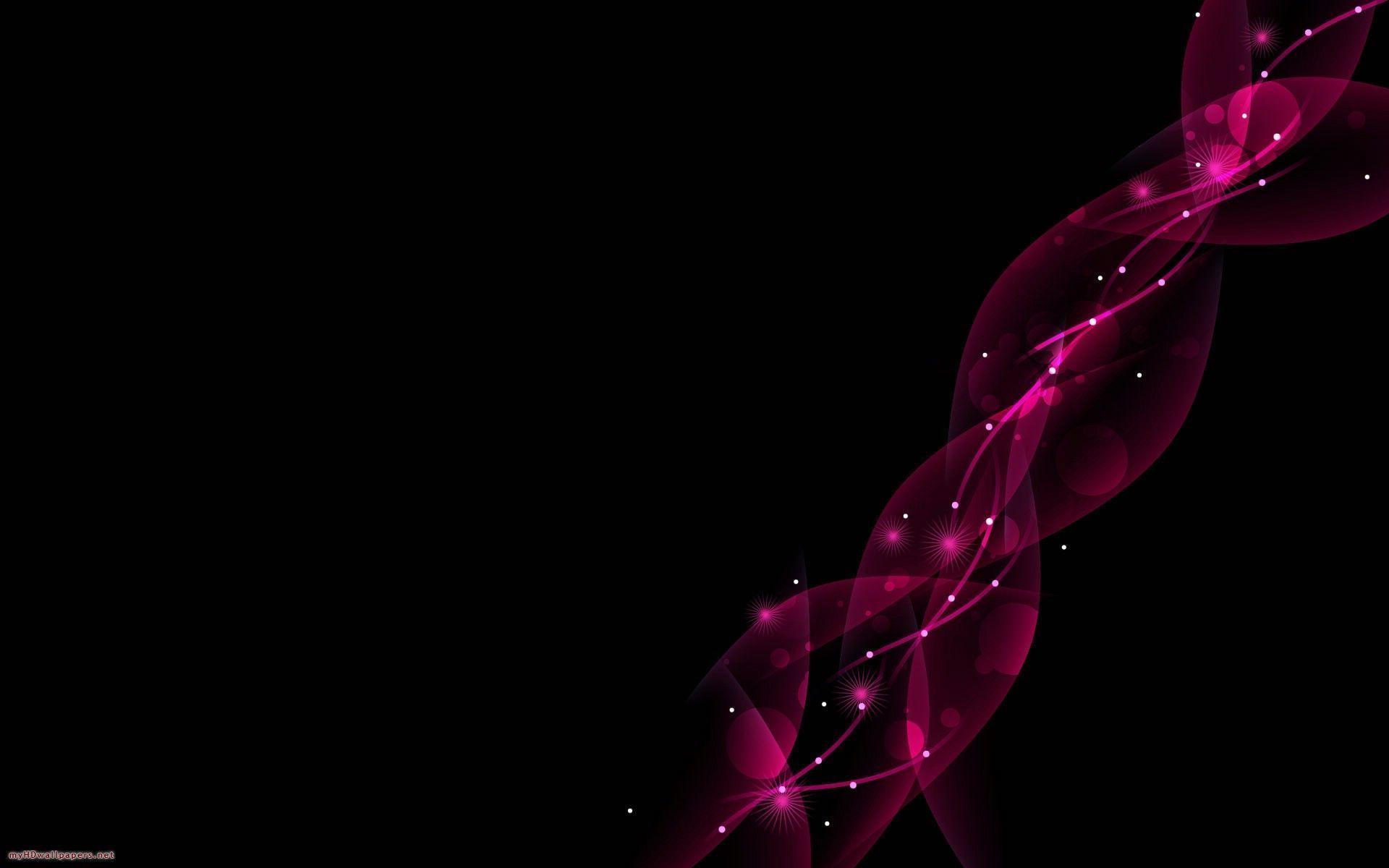 1920x1200 Wallpaper Black And Pink