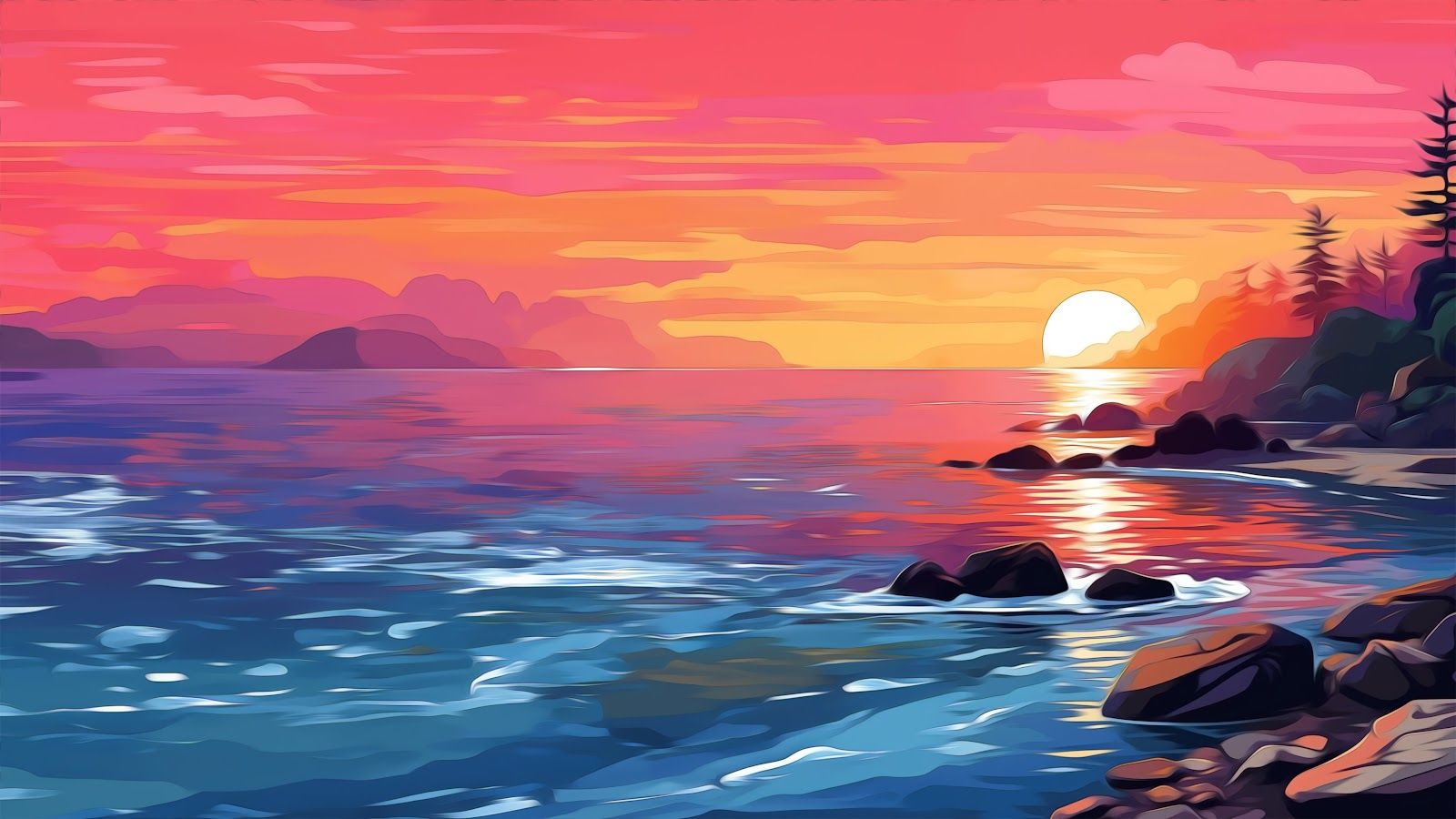 1600x900 BEAUTIFUL SUNSET WALLPAPER 4K FOR PC 4K Wallpaper. Best 4K Wallpaper for Computers