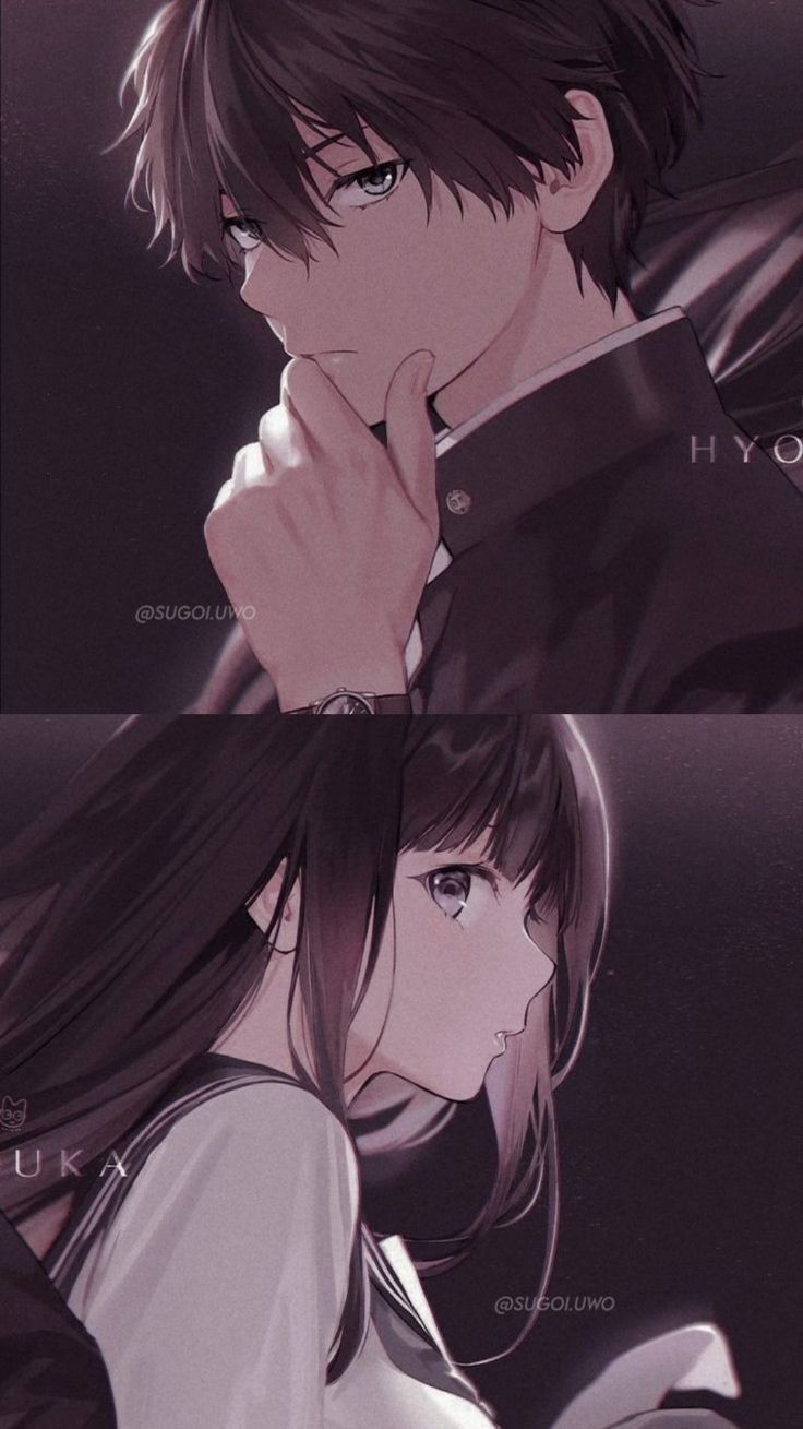 736x1309 anime ❤. Aesthetic anime, Anime couples drawings, Anime wallpaper