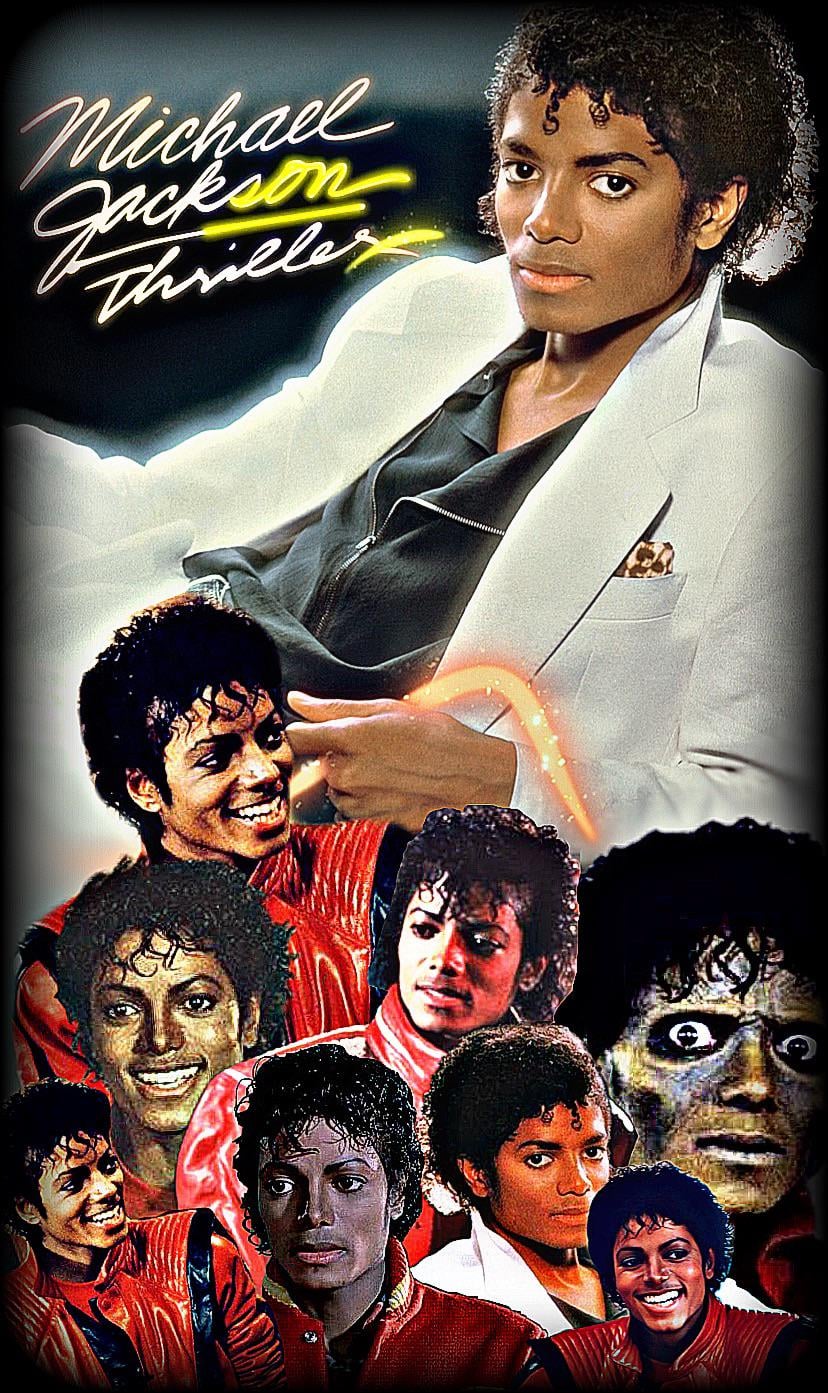 828x1393 Michael Jackson Wallpaper Thriller Edition (Made by Myself!)