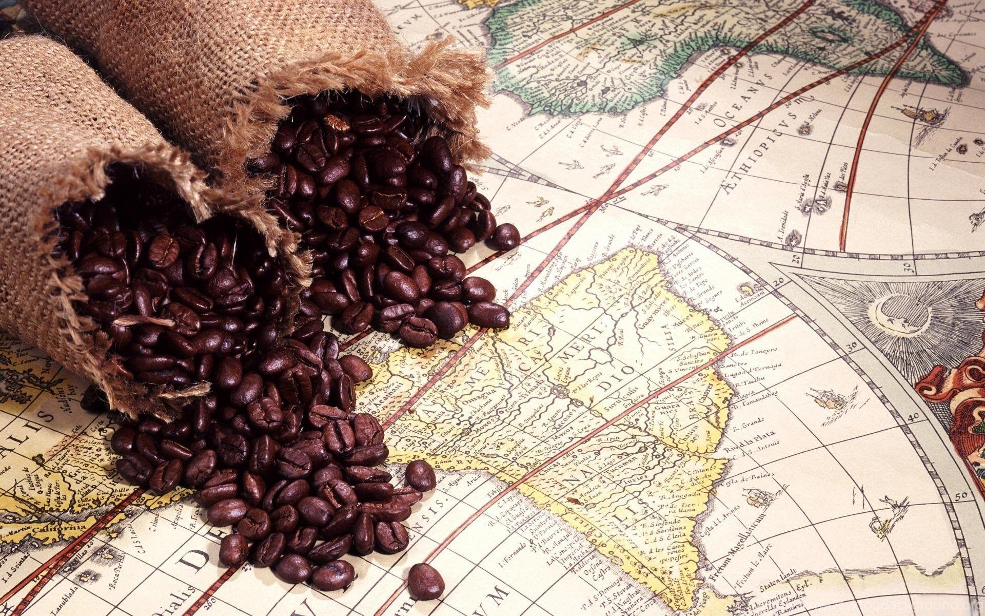 1920x1200 Brazil Coffee Beans Computer Wallpaper, Desktop Background