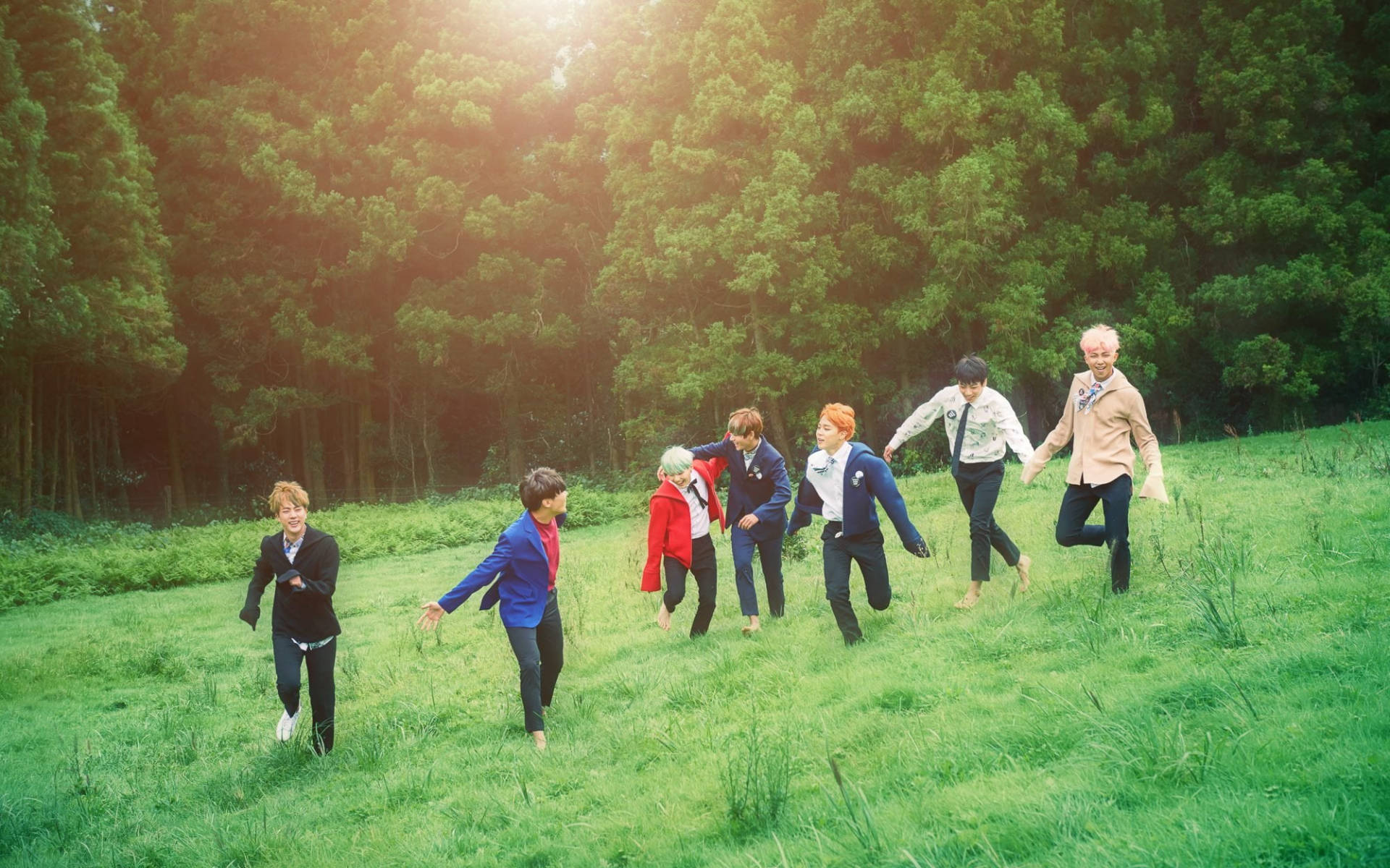 1920x1200 Bts Group Photo Wallpaper