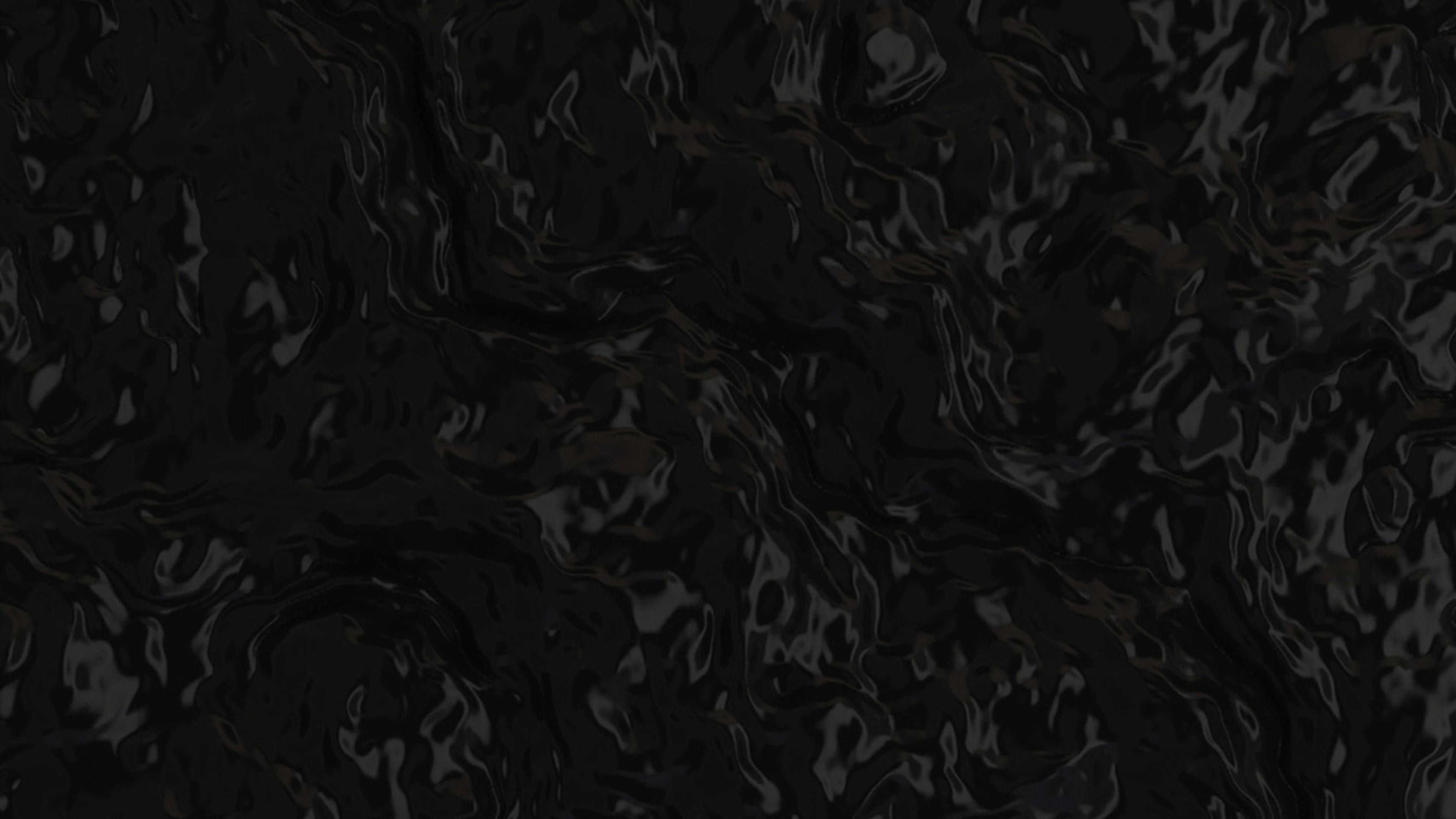 3840x2160 Silky Black Water Texture Wallpaper 42319