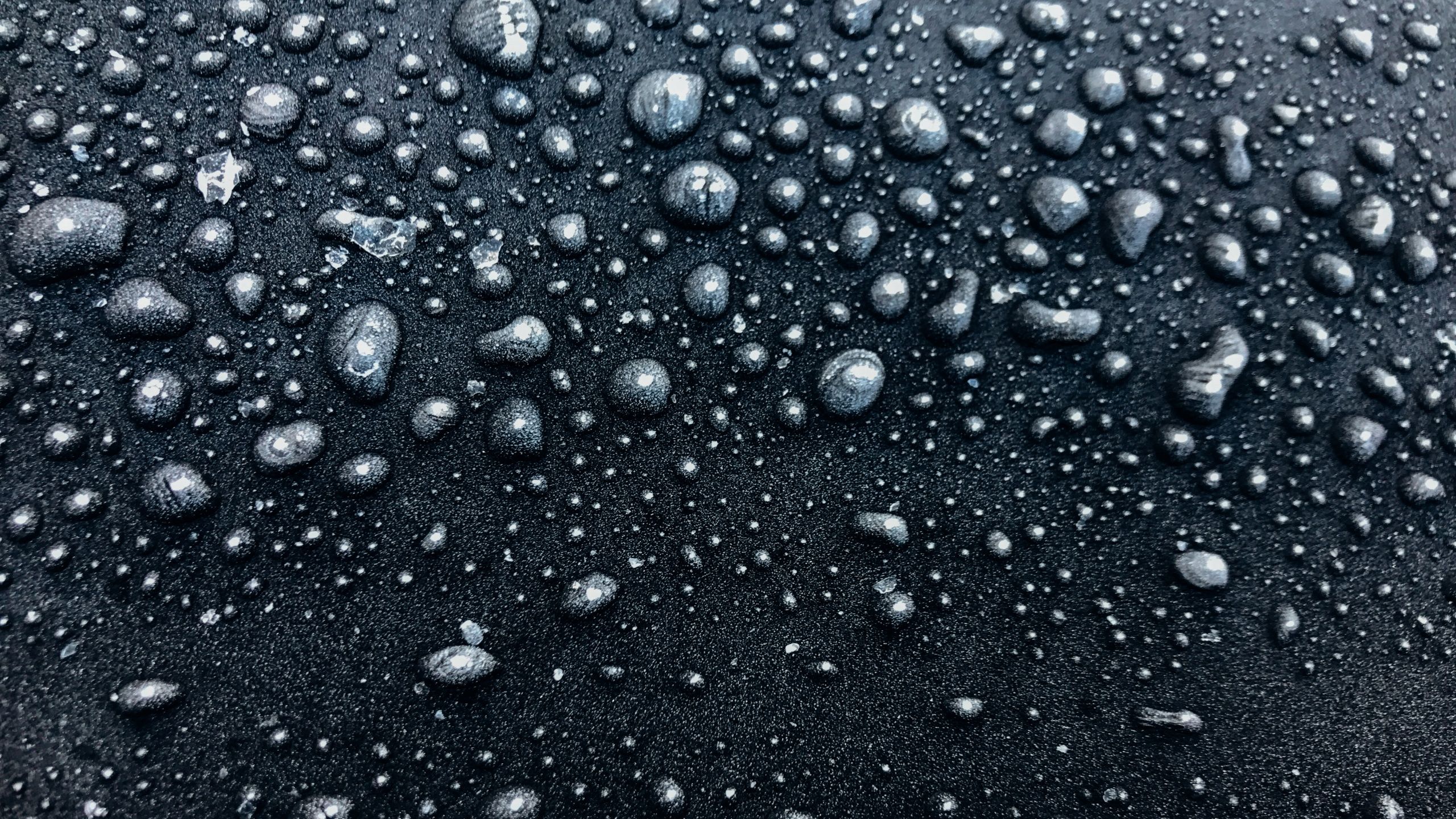 2560x1440 Droplets Wallpaper 4K, Frozen, Tarmac, Rain drops