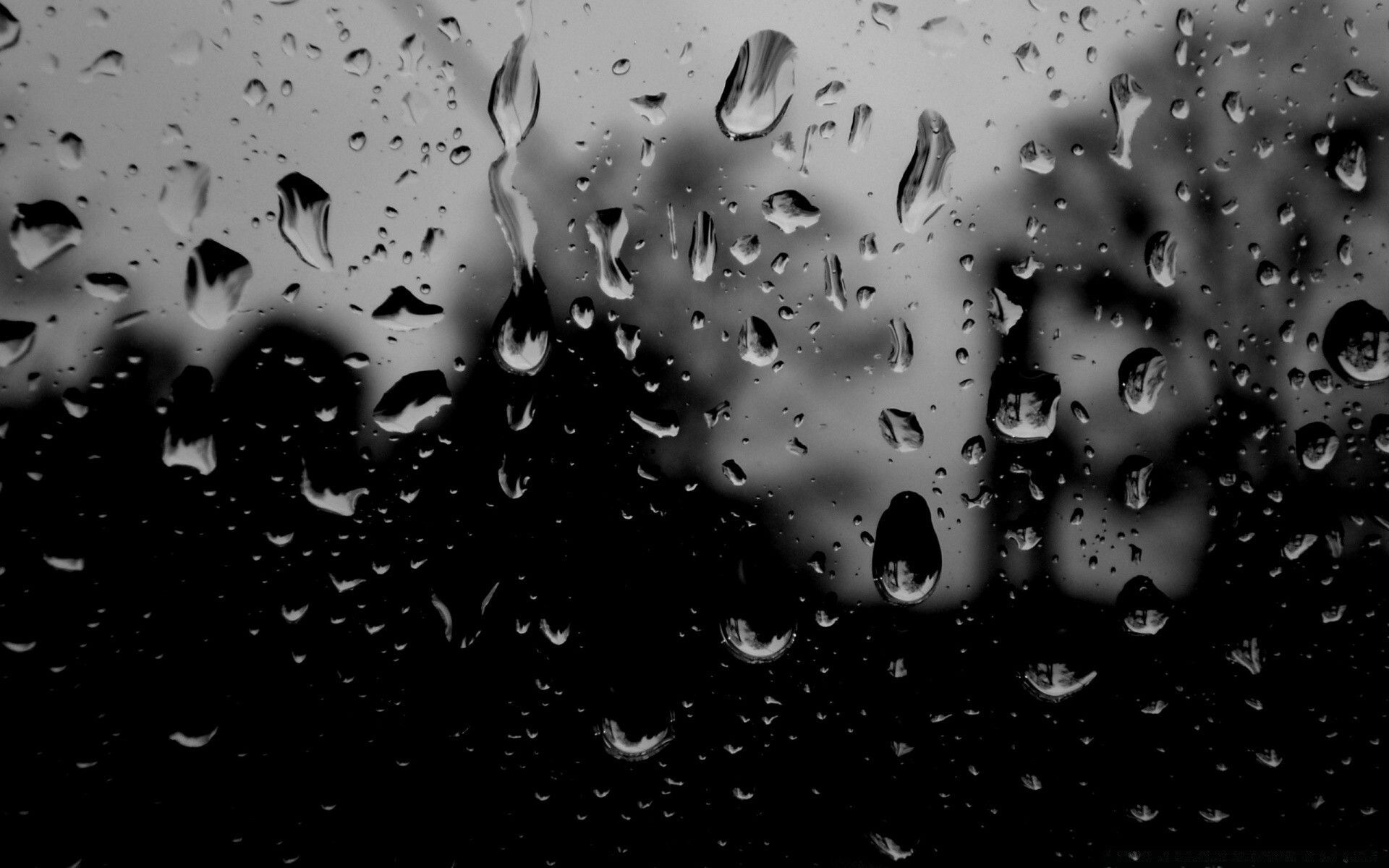 1920x1200 Water Drops On Black Glass Best Desktop Background And Wallpaper For Apple Macintosh MacBook Air Pro And Windows PC