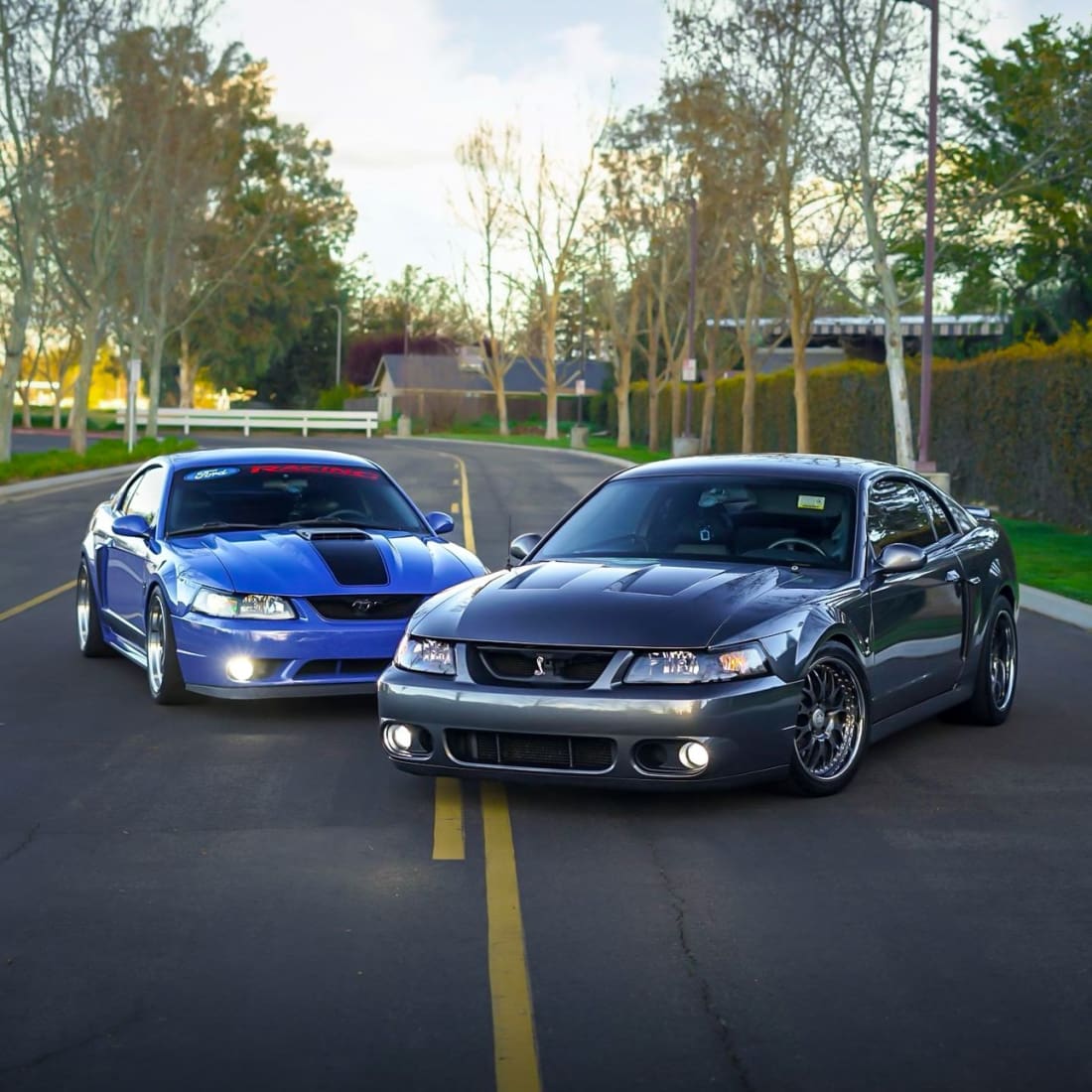 1100x1100 Stang Lights 2004 Mustang LED Fog Light Conversion Kit