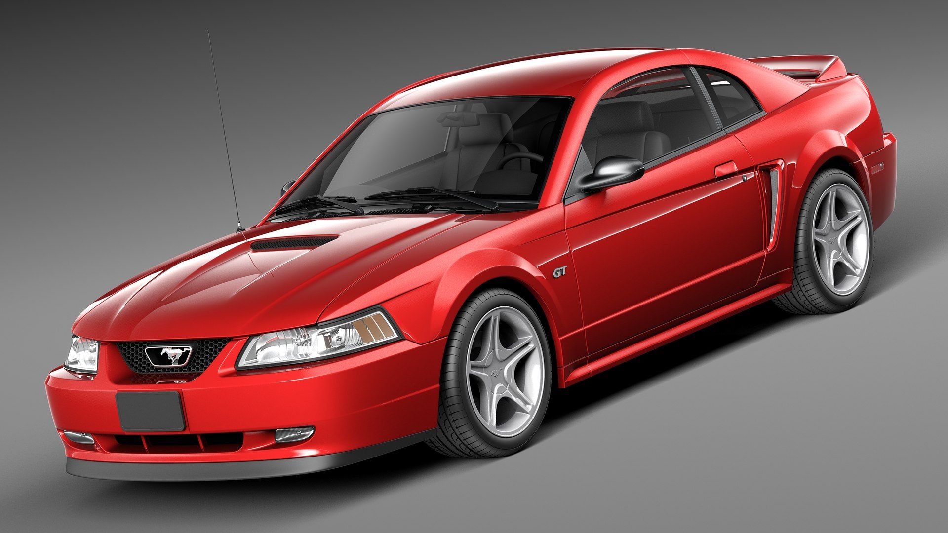 1920x1080 3Dsmax Muscle Car Sport Coupe