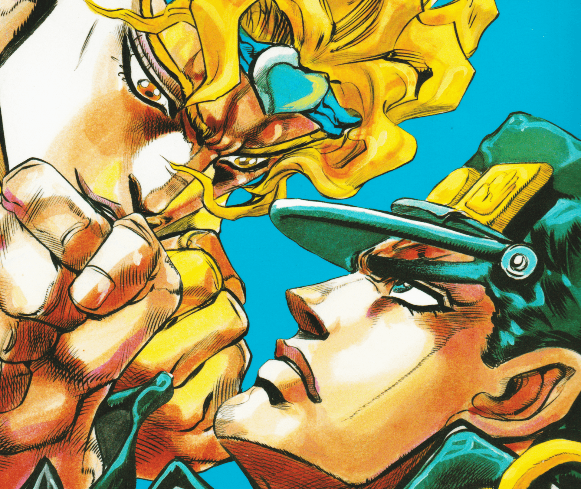 1920x1617 JoJo's Bizarre Adventure HD: Dio vs Jotaro Epic Showdown Wallpaper
