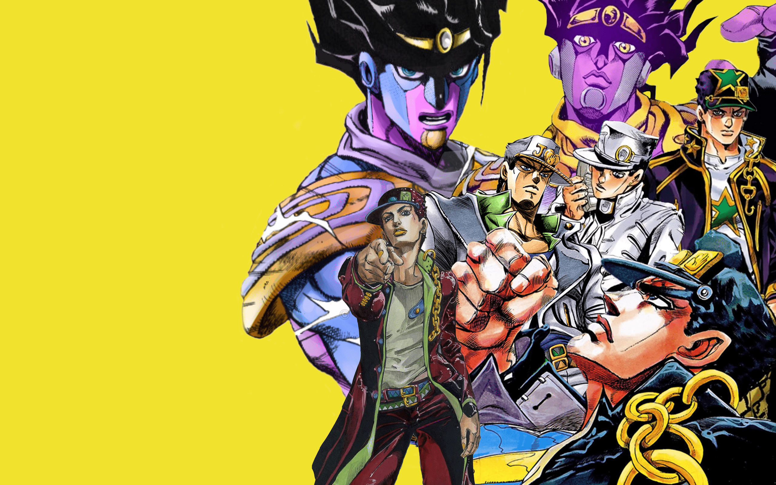 2560x1600 had to make a jotaro one to match the dio wallpaper i just posted