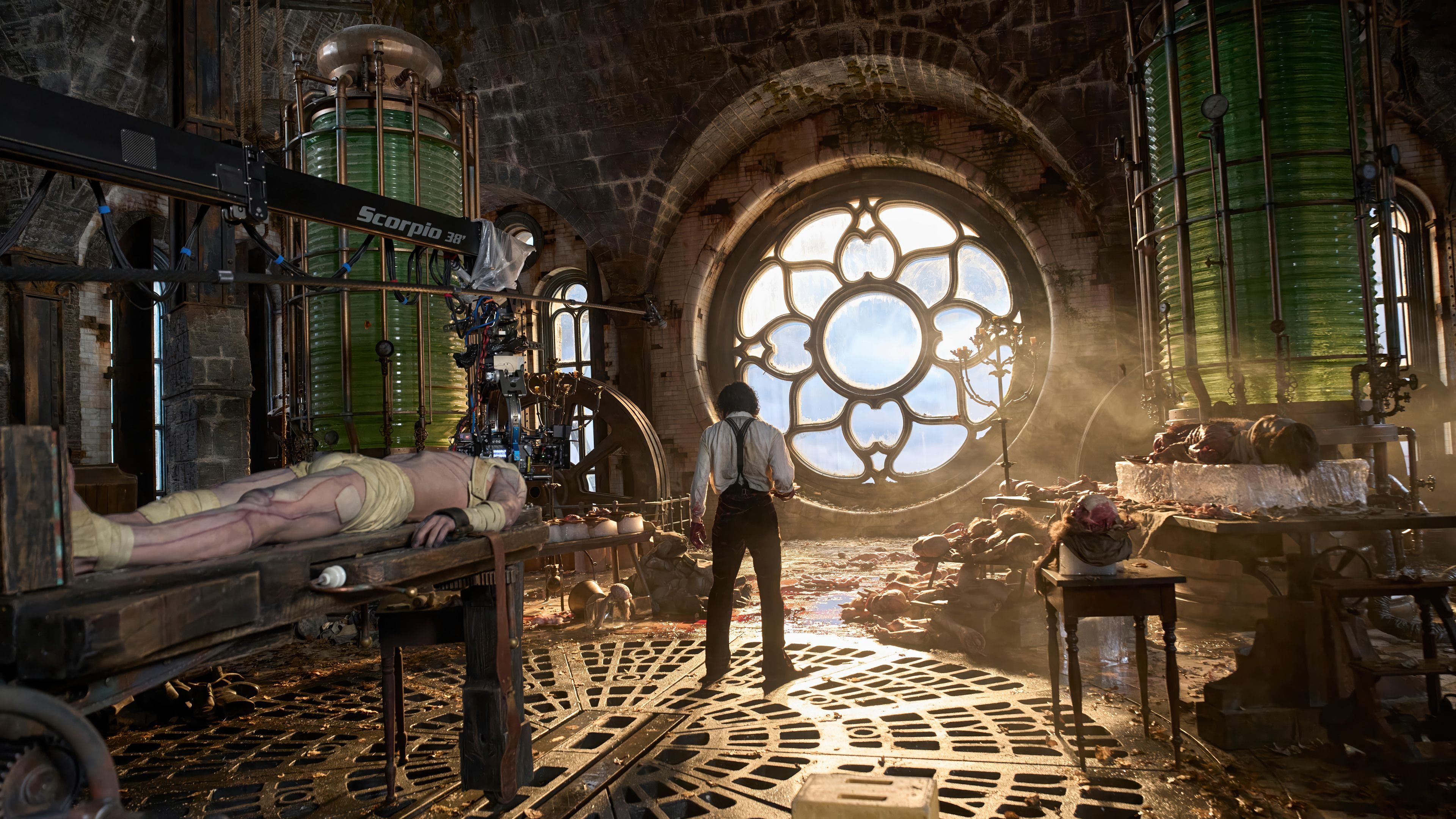 3840x2160 Frankenstein Laboratory Netflix Wallpaper 4K HD PC