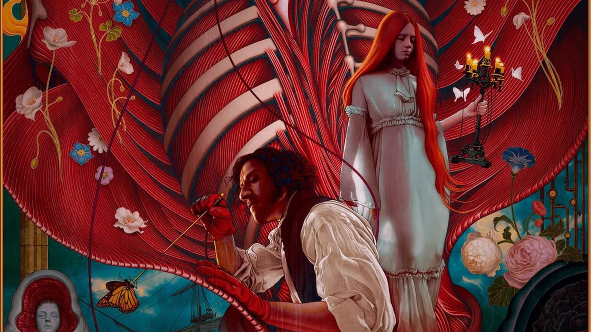 1920x1080 I'm blown away by the beautiful details of the new Frankenstein poster