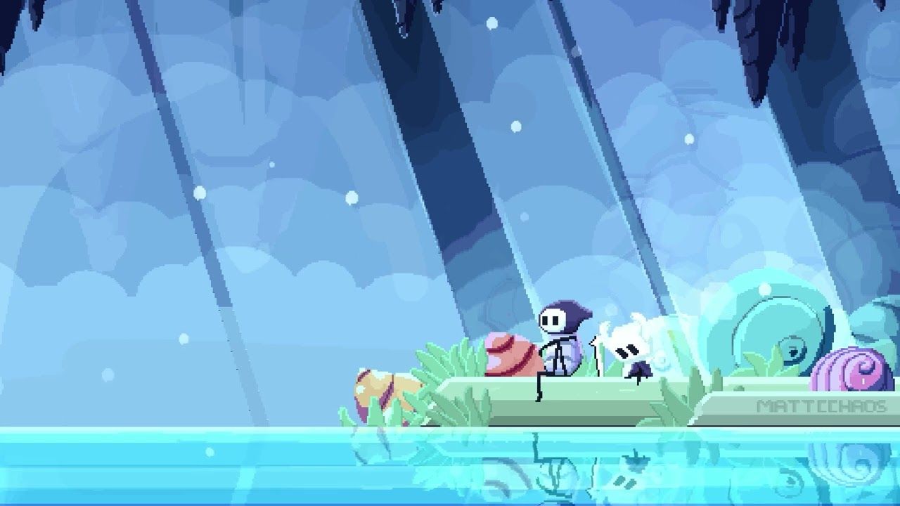 1280x720 Hollow Knight. Blue Lake