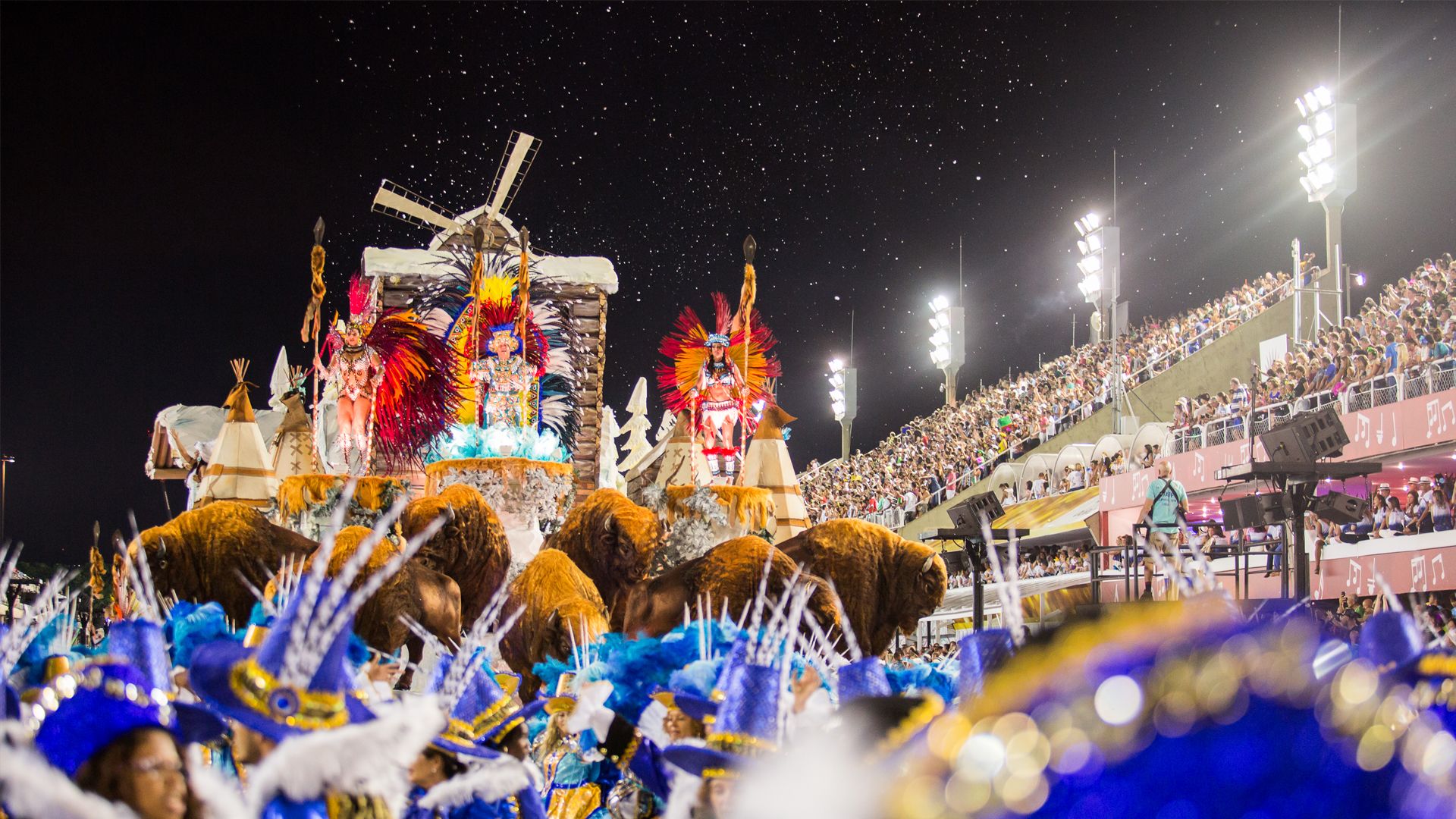 1920x1080 Samba School. Rio Samba School