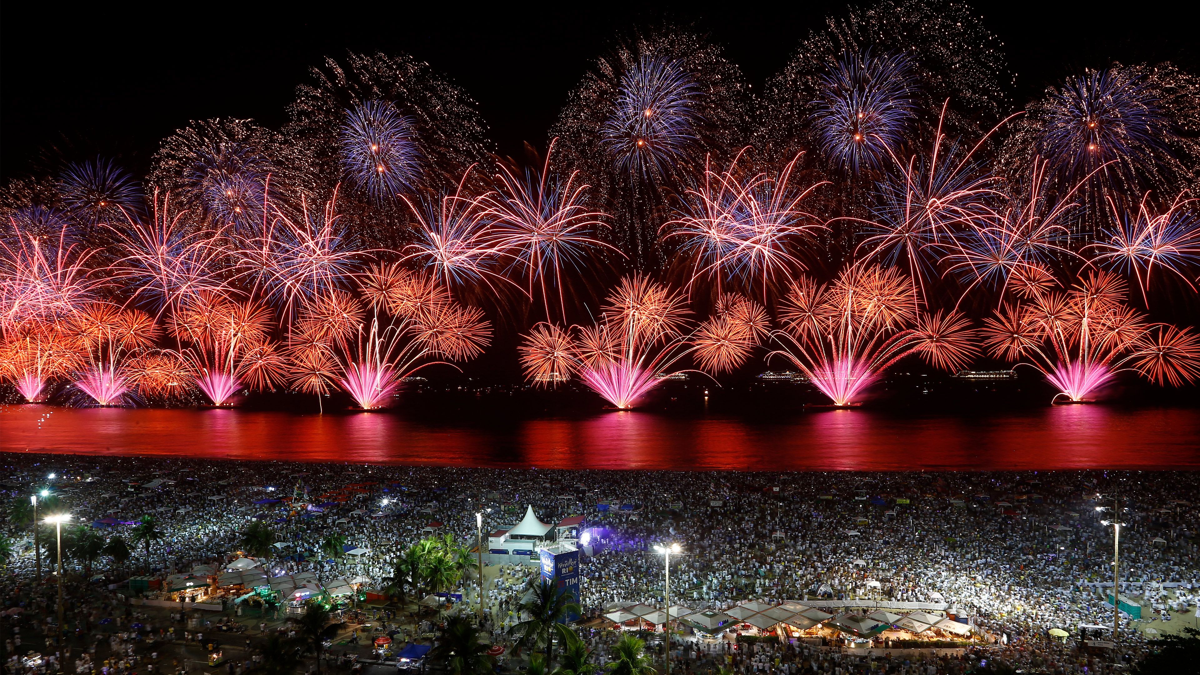 3840x2160 Bing HD Wallpaper Dec 2024: New Years Eve in Rio de Janeiro, Brazil Wallpaper Gallery
