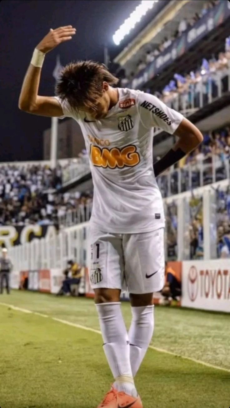 736x1307 at his prime #neymar #brazil #footbal #futbal #santos #walpaper