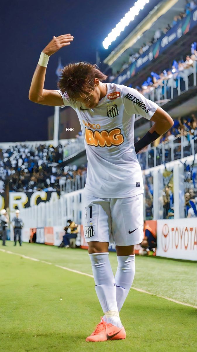 674x1200 Neymar Santos iPhone Wallpaper