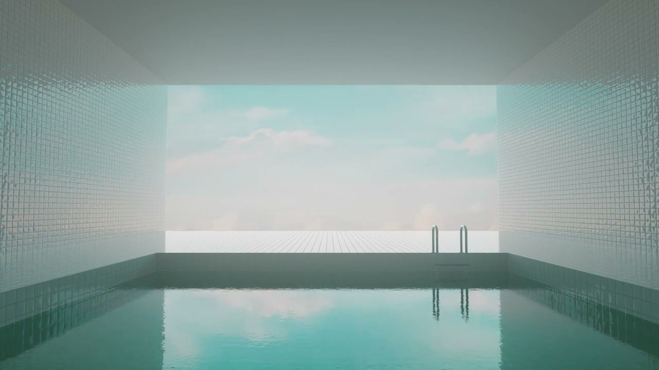 1280x720 ｐｏｏｌｒｏｏｍｓ ａｍｂｉｅｎｃｅ. Liminal Live Wallpaper [4K, 1 Hour]
