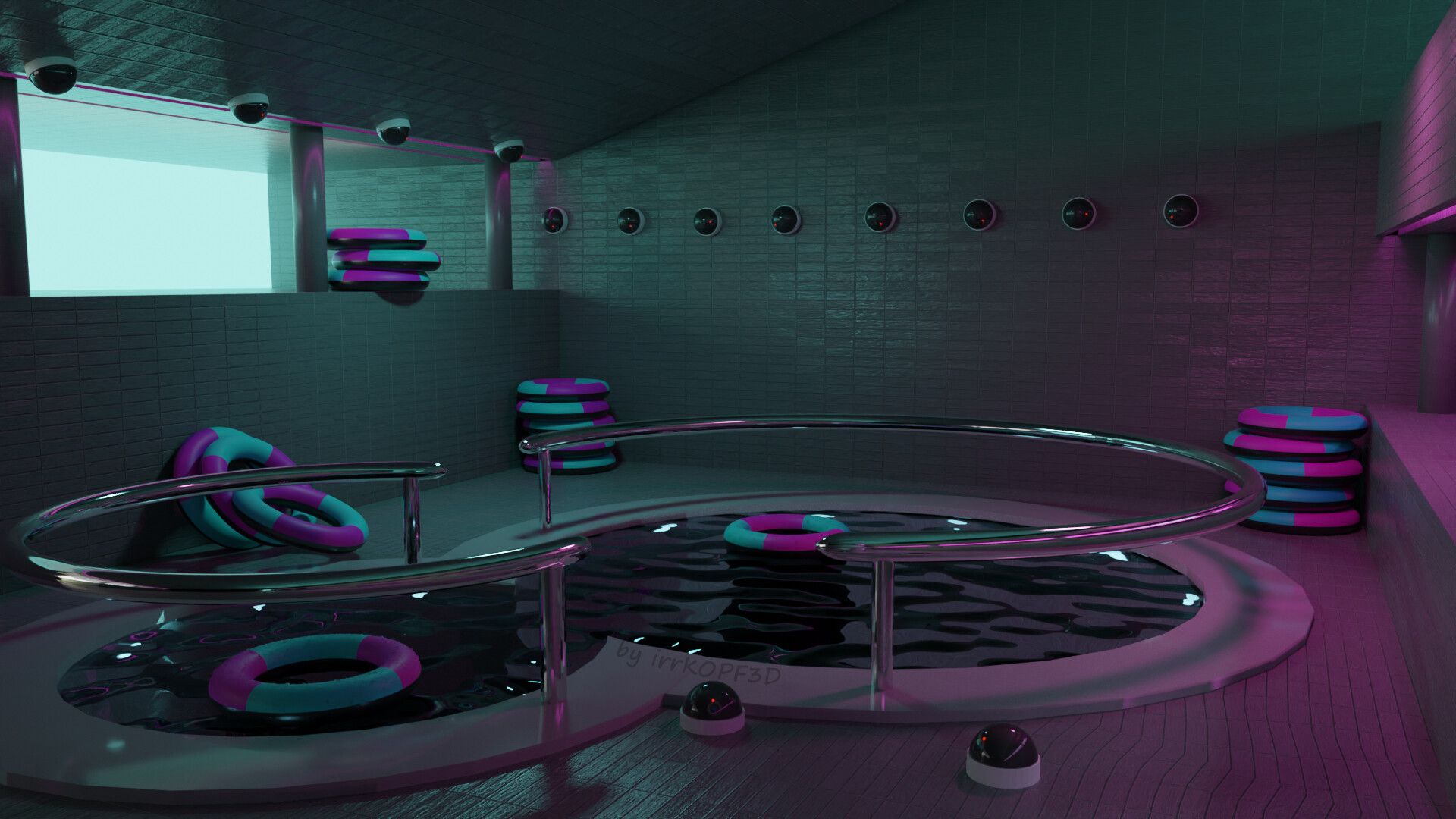 1920x1080 Ｓｗｉｍｍｉｎｇ ｉｎ ｔｈｅ Ｐｏｏｌｒｏｏｍｓ