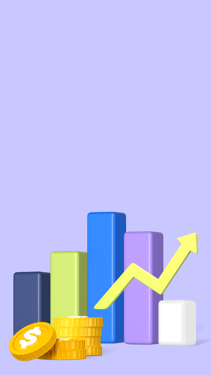 731x1300 Bar Chart Wallpaper