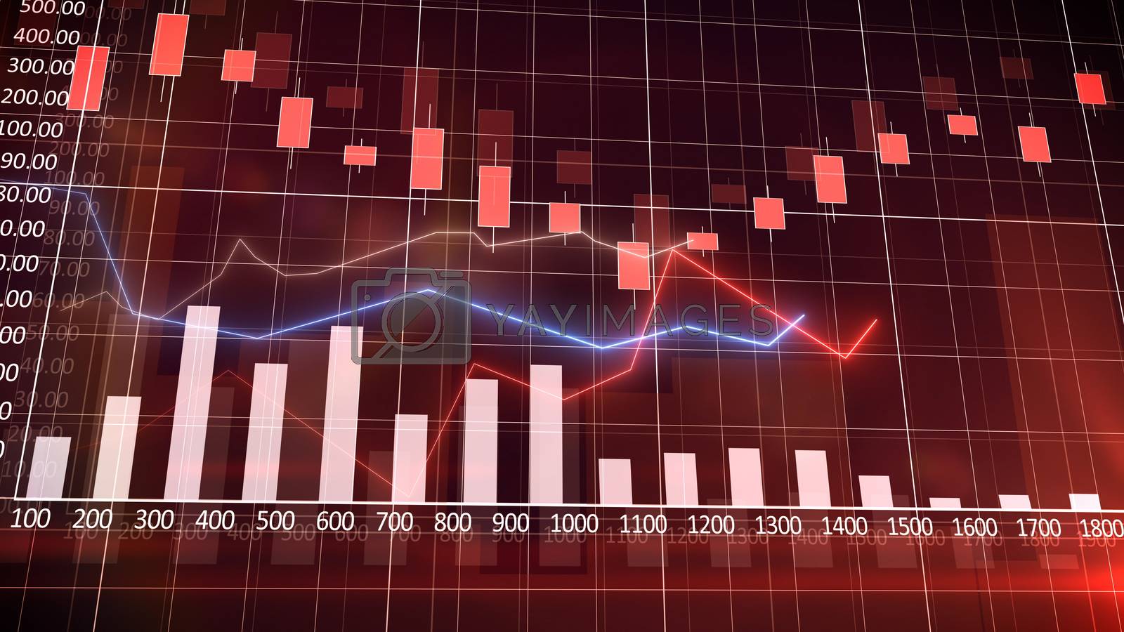 1600x900 Economic Graph and Bar Chart by klss Vectors & Illustrations with Unlimited Downloads