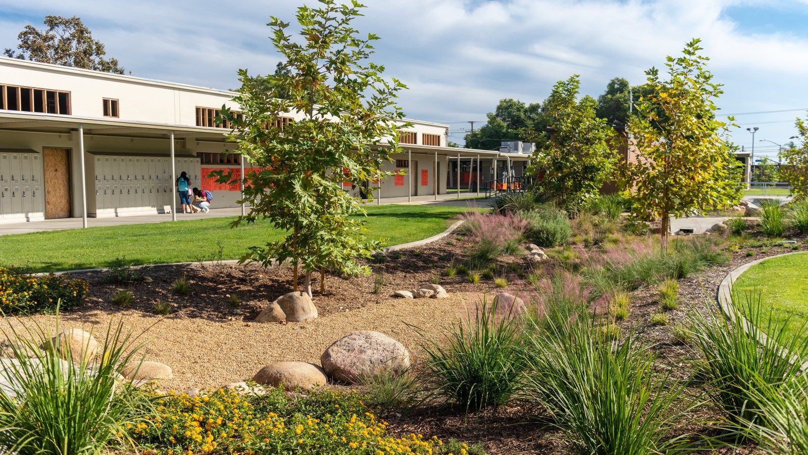 1600x900 Garden Grove School Celebrates Its 'outdoor Laboratory': Water Efficient Landscaping As Educational As It Is Scenic