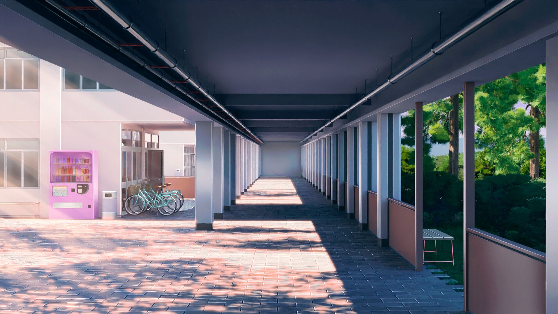 1920x1080 School backyard