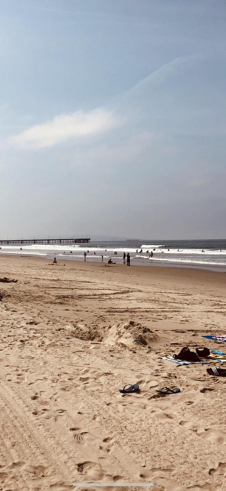 728x1578 iPhone X Wallpaper From Santa Monica Pier