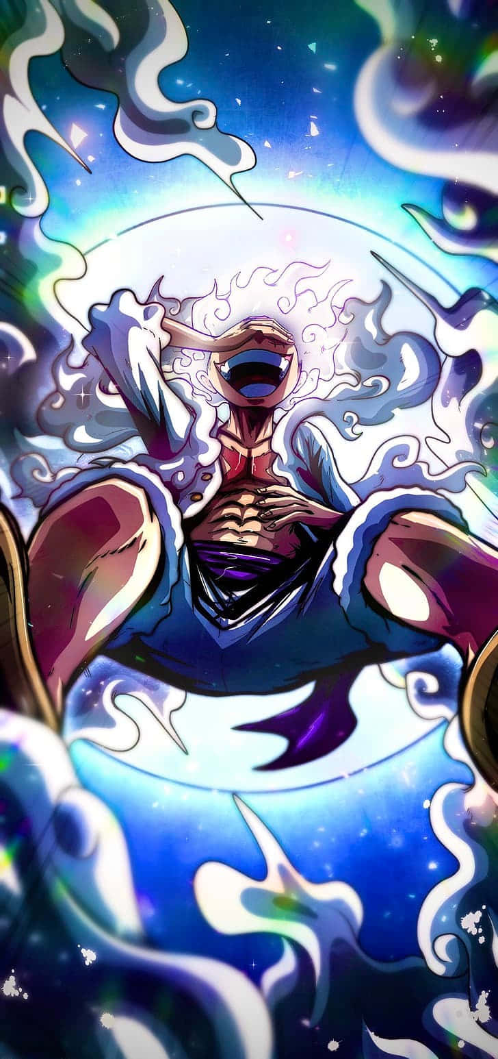 728x1546 Luffy Gear 5 Moon Wallpaper