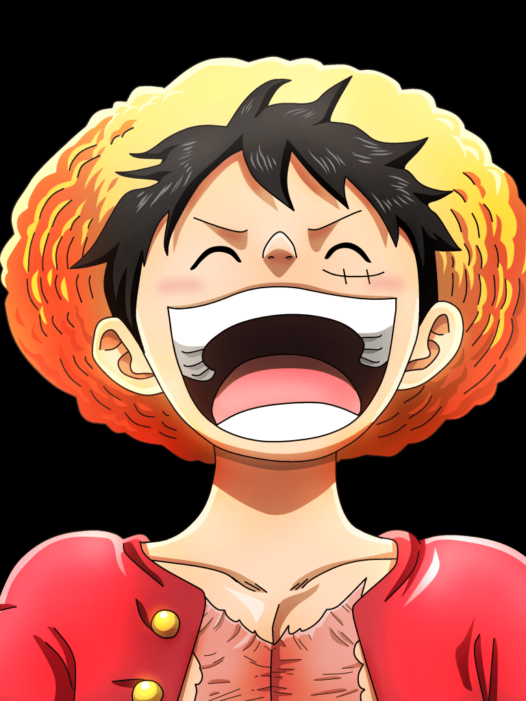 768x1024 Luffy Wallpaper 4K, Laughing, One Piece, 5K