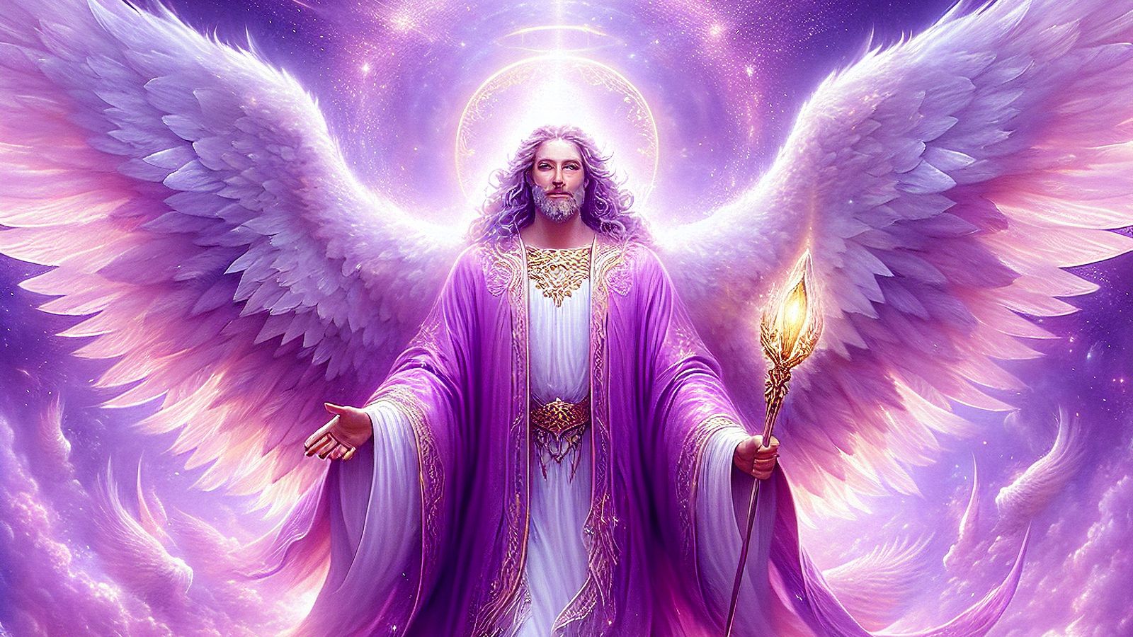 1600x900 Archangel Zadkiel: Finding Strength Through Transformation