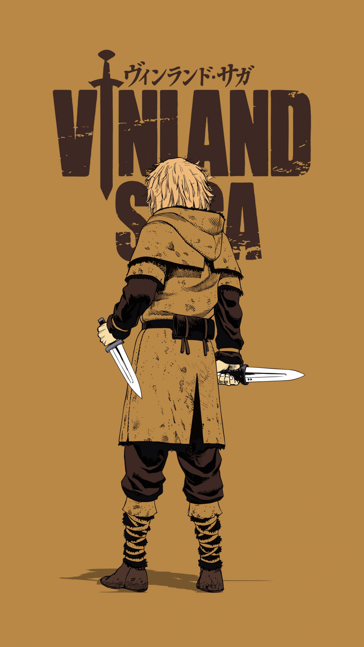 1242x2208 Thorfinn Wallpaper 4K, Minimalist, Vinland Saga