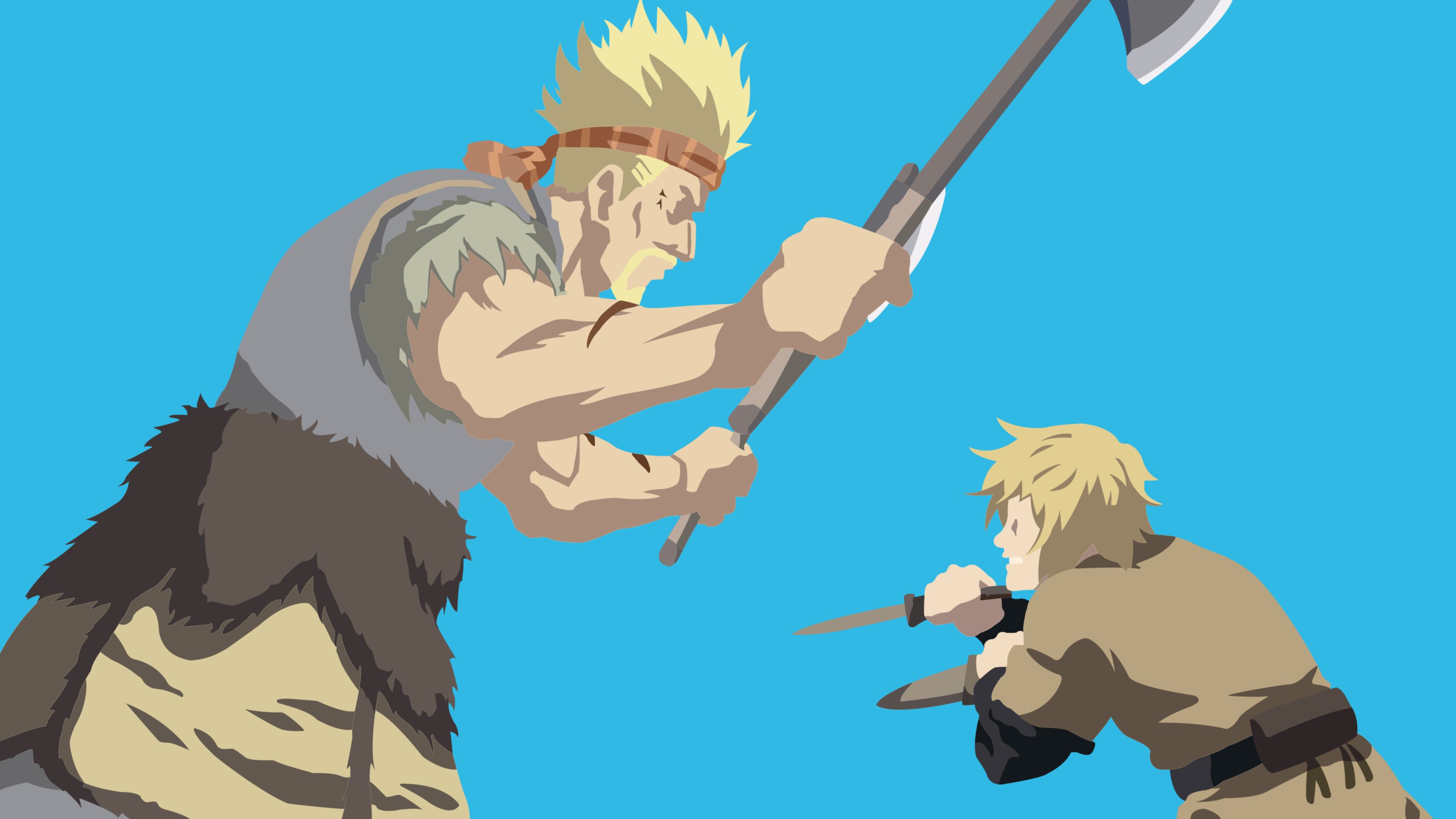 3840x2160 Phone wallpaper: Thorkell (Vinland Saga), Anime, Vinland Saga 969898