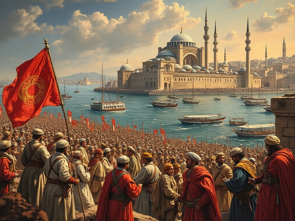 1024x768 Conquest of Constantinople by Sultan Mehmed II Fateh (Part 3)