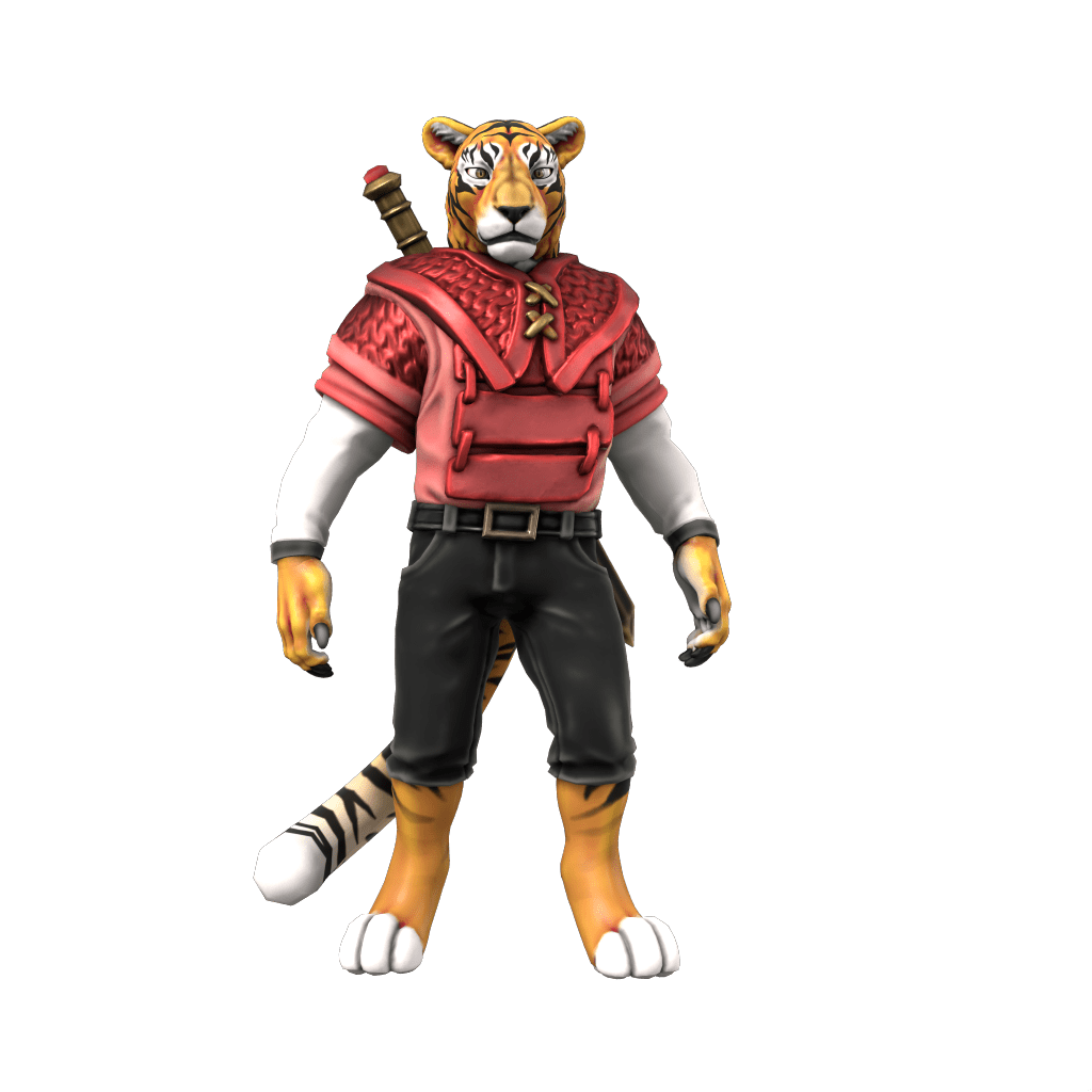 1024x1024 Weretiger Species in Game of Tomes