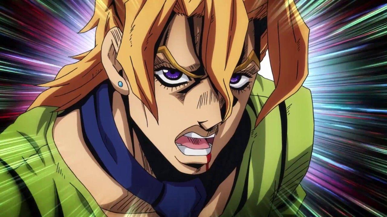 Jojo No Kimyou Na Bouken Ougon No Kaze Characters - Dowload Anime, Ōgon No  Kaze HD wallpaper