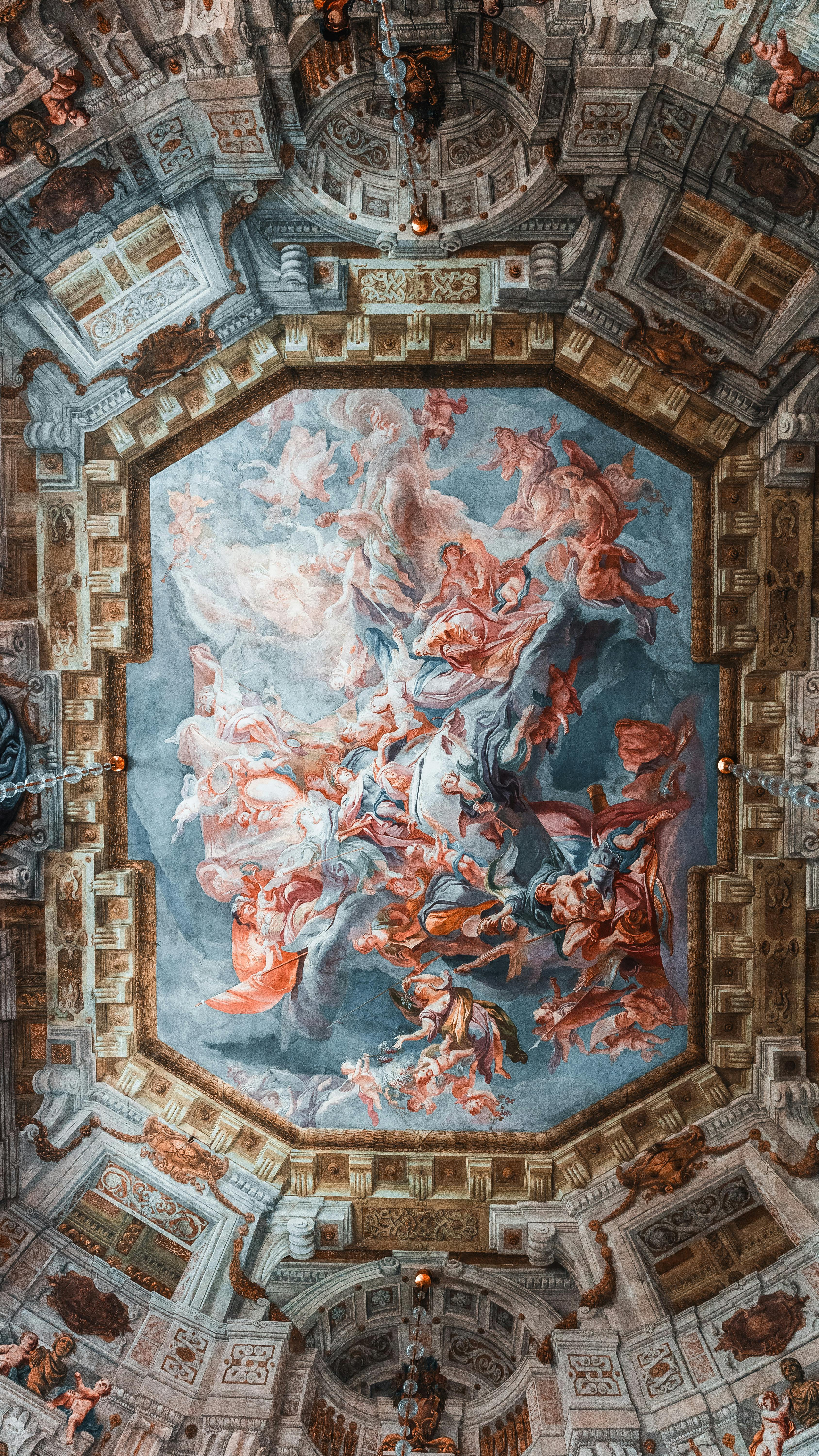 3375x6000 Painting on Church Ceiling · Free