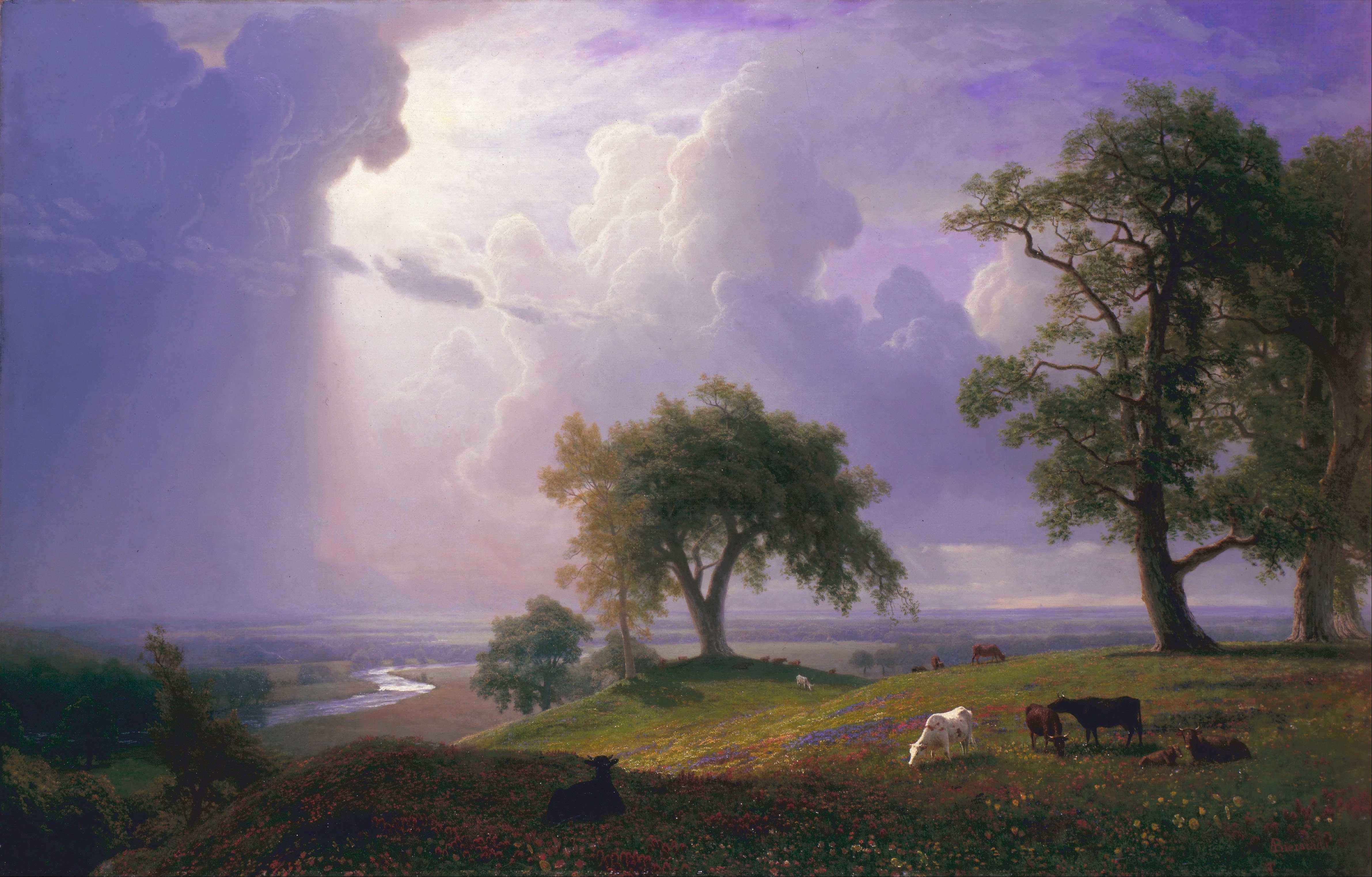 4765x3047 Albert Bierstadt Spring Resolution Wallpaper
