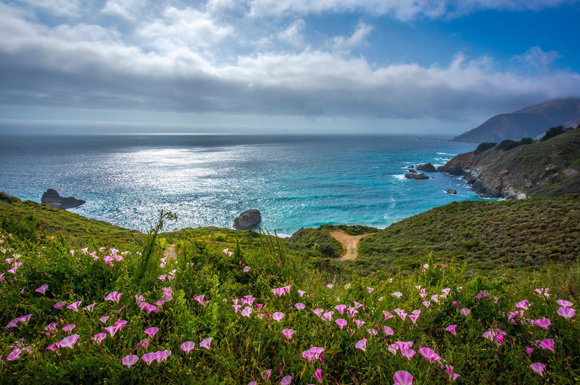 1920x1275 California Coastline: Stunning Ocean View HD Nature Wallpaperx1700