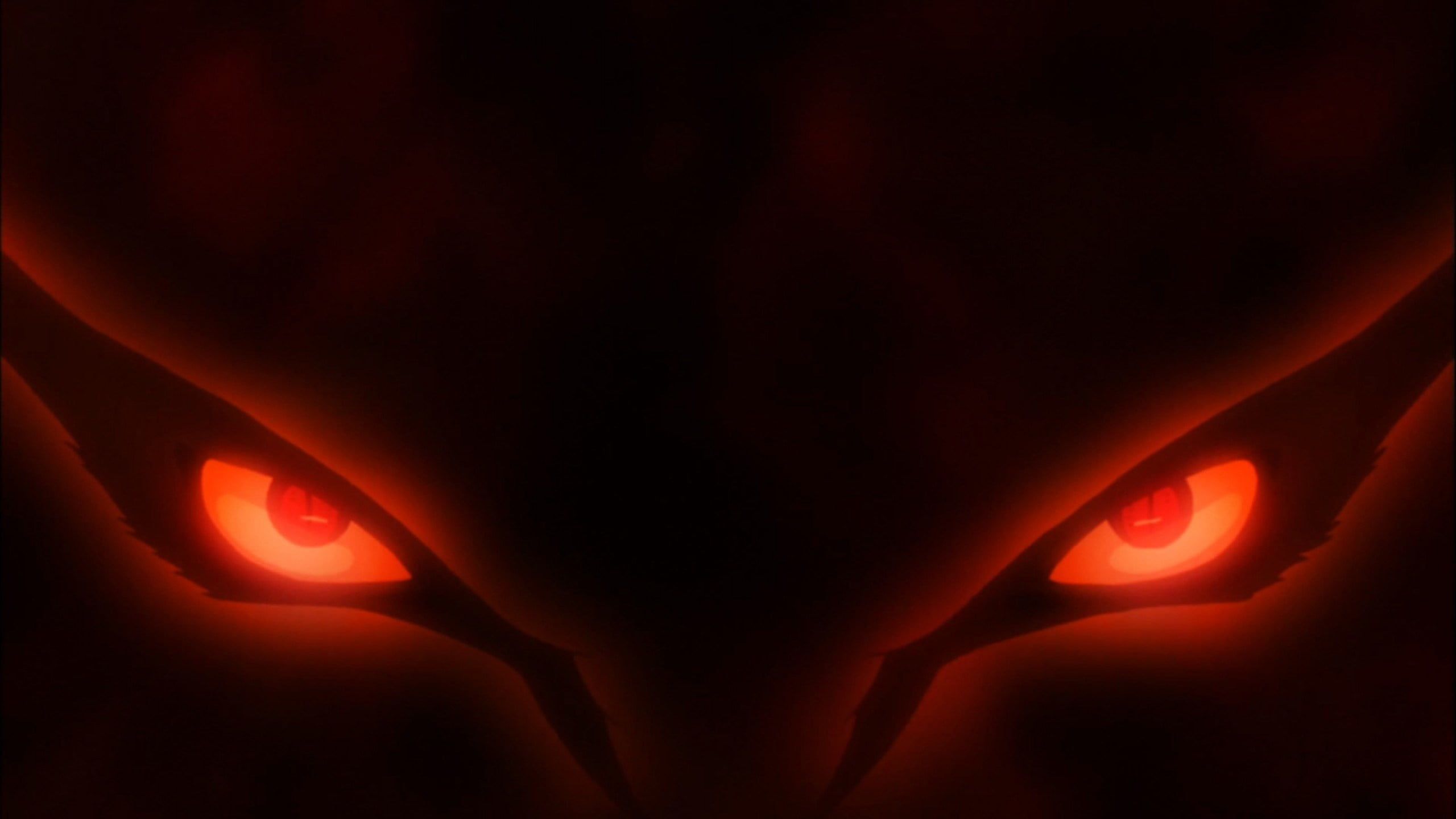 2560x1440 Kurama Eyes Wallpaper