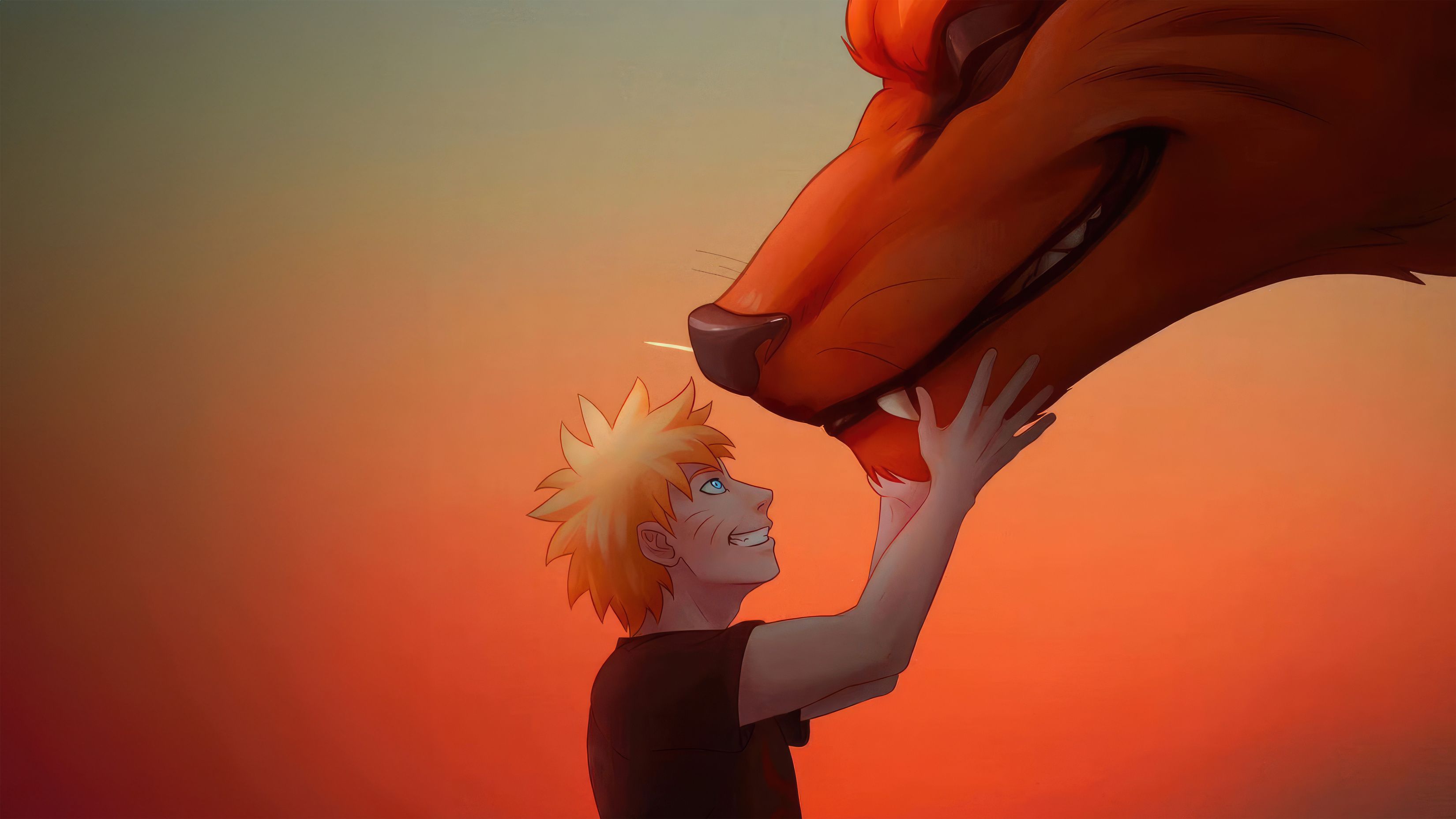3300x1856 Naruto And Kurama Naruto Shippuden Best Anime Wallpaper For Mac And PC
