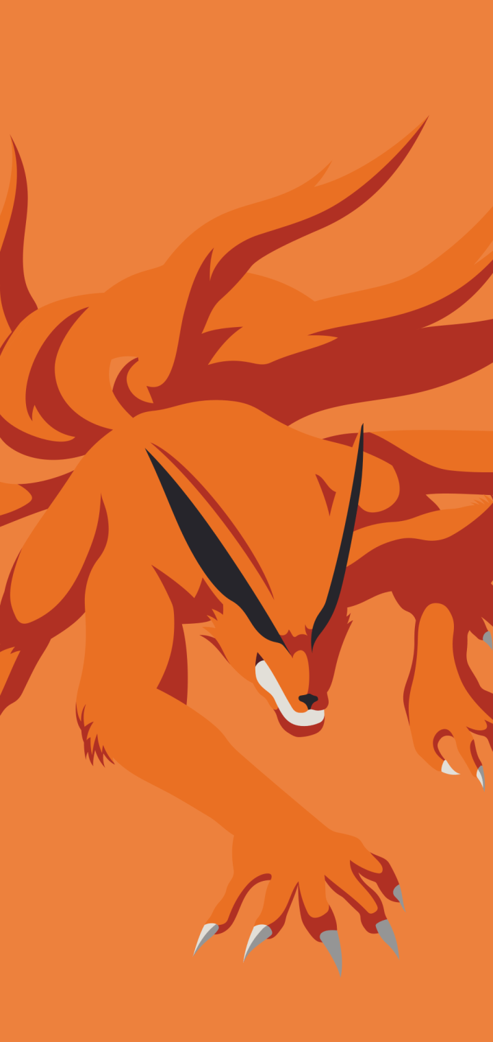 720x1520 Kurama (Naruto) Phone Wallpaper and iPhone Background