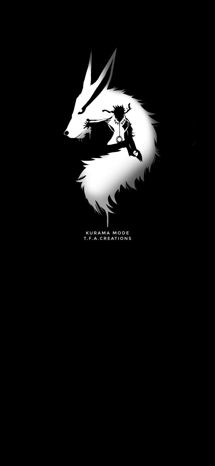 736x1595 Naruto and kurama wallpaper hd