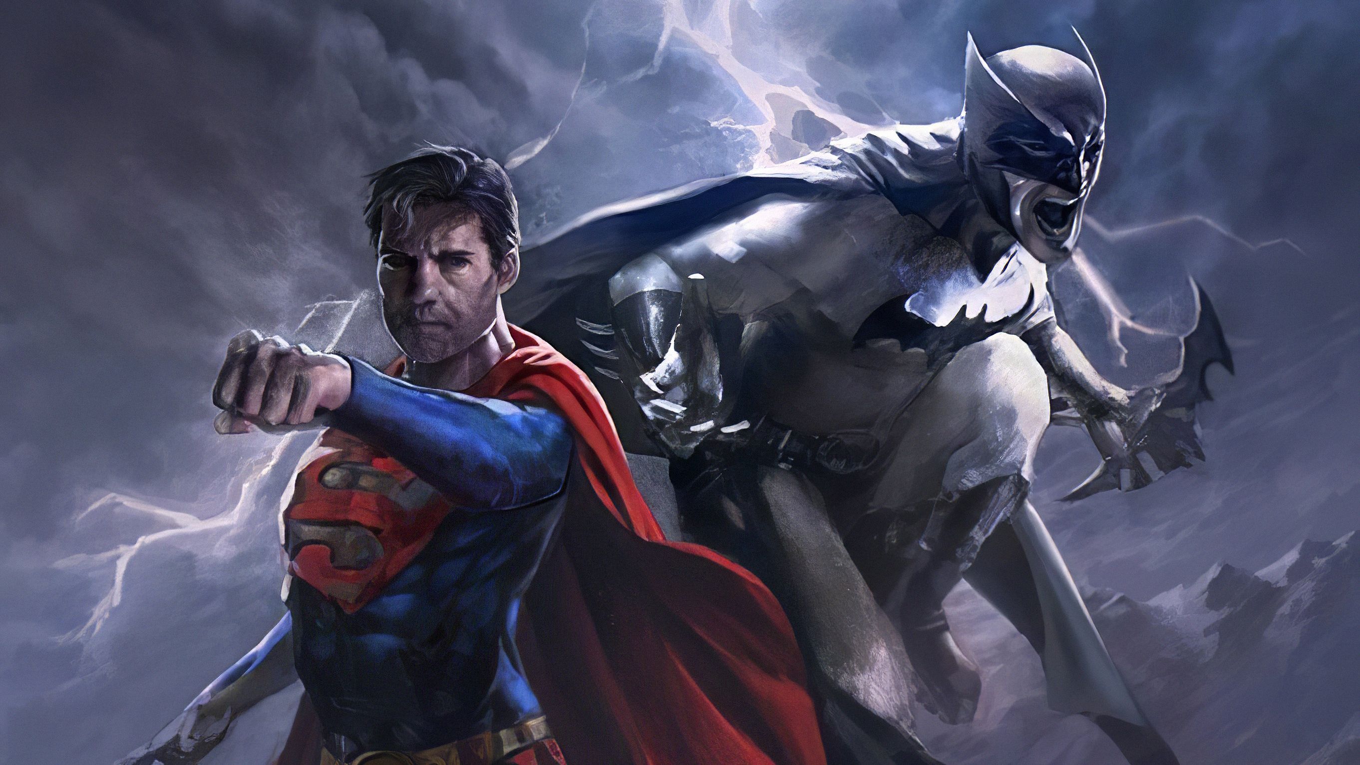 2724x1533 Desktop Wallpaper: Batman, Comics, Batman Superman, Dc Comics, Superman 4K Free Download For PC. 473656